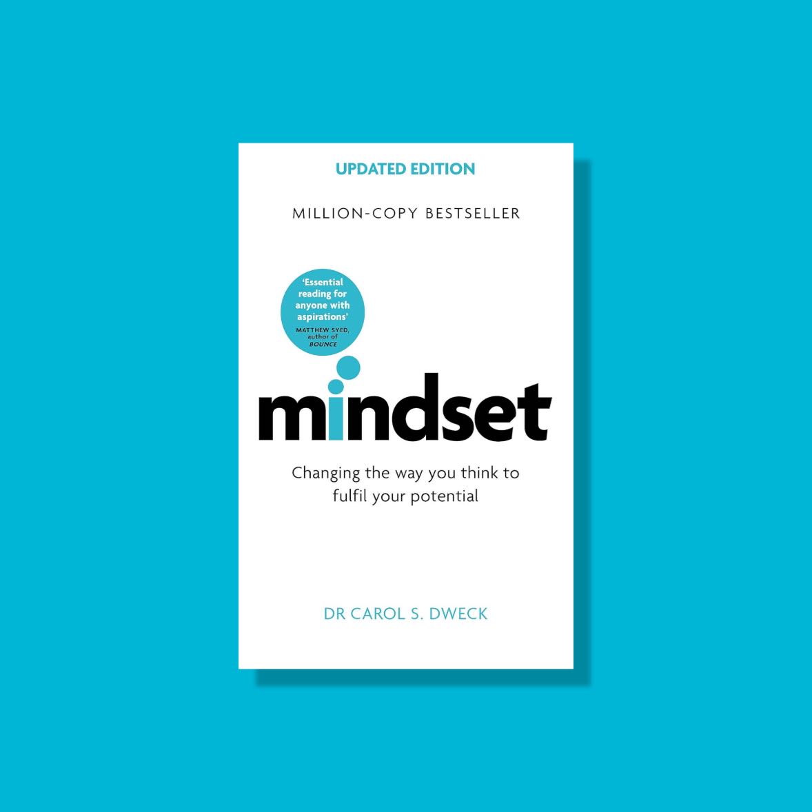 Mindset 💭 by Dr. Carol Dweck หนังสือจิตวิทยาพัฒนาตนเองภาษาอังกฤษ