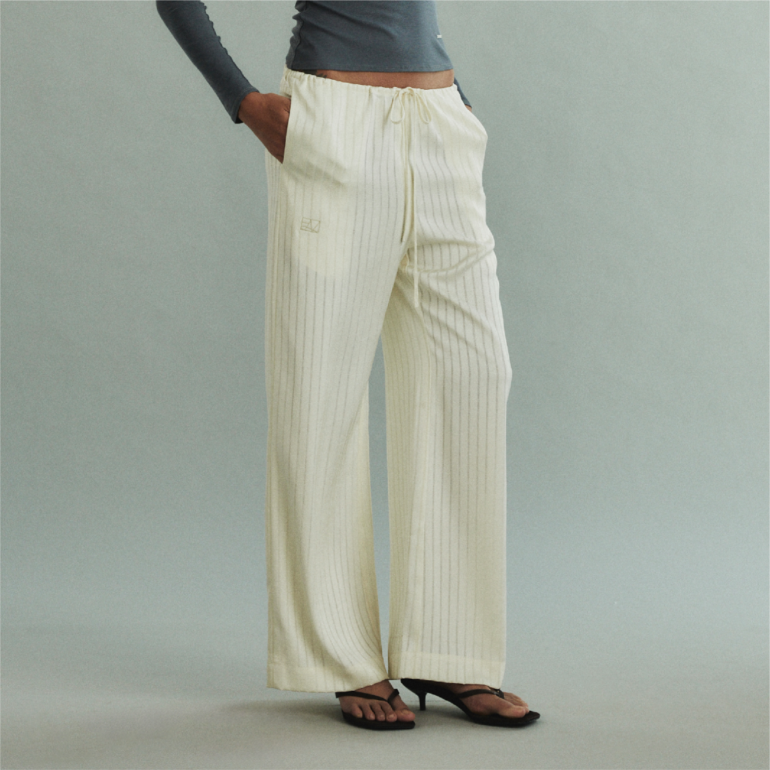 Fundamental Mitr Satin Loose-Fit Pants