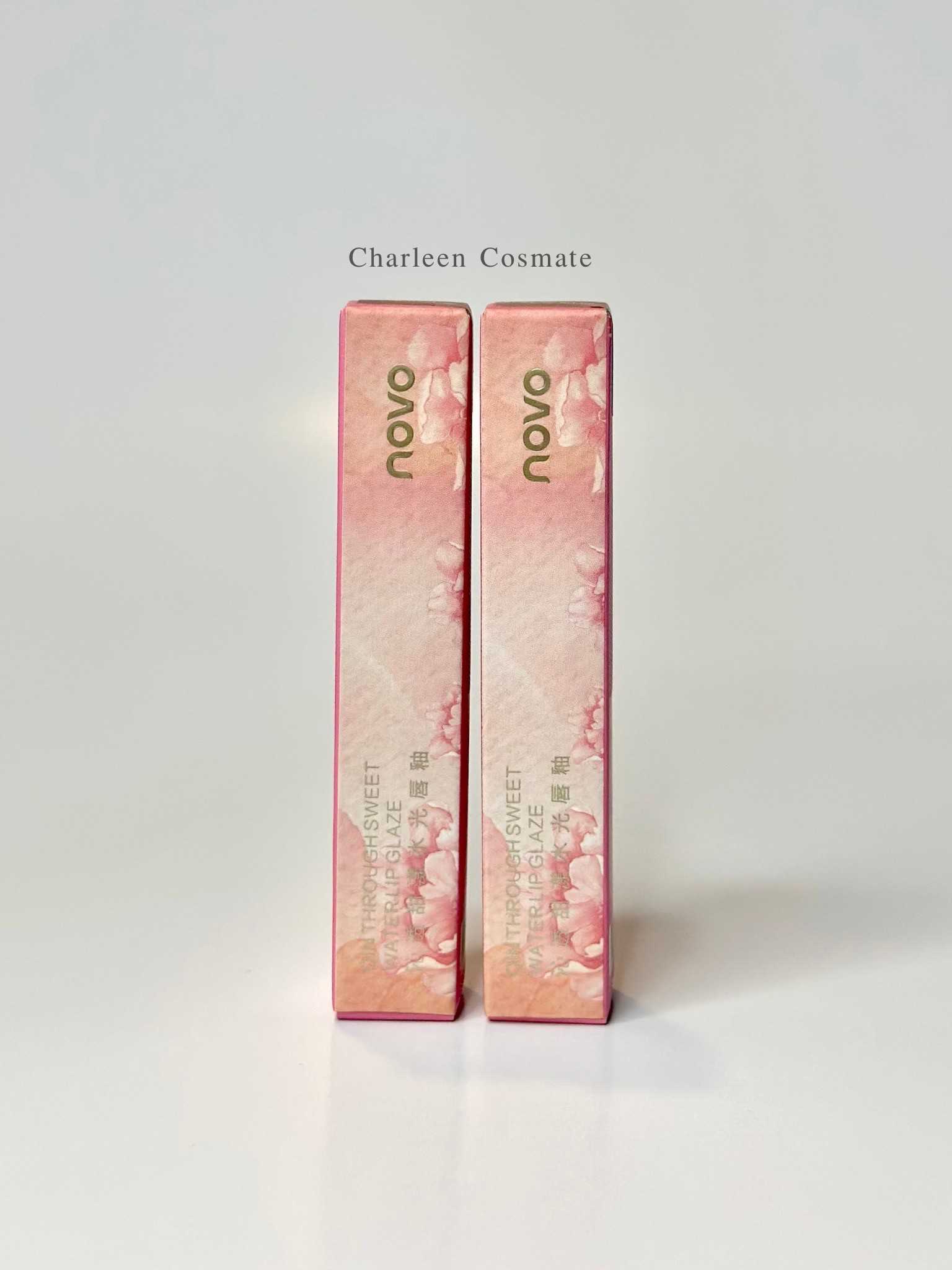 ลิปกลอส NOVO แท่งชมพู