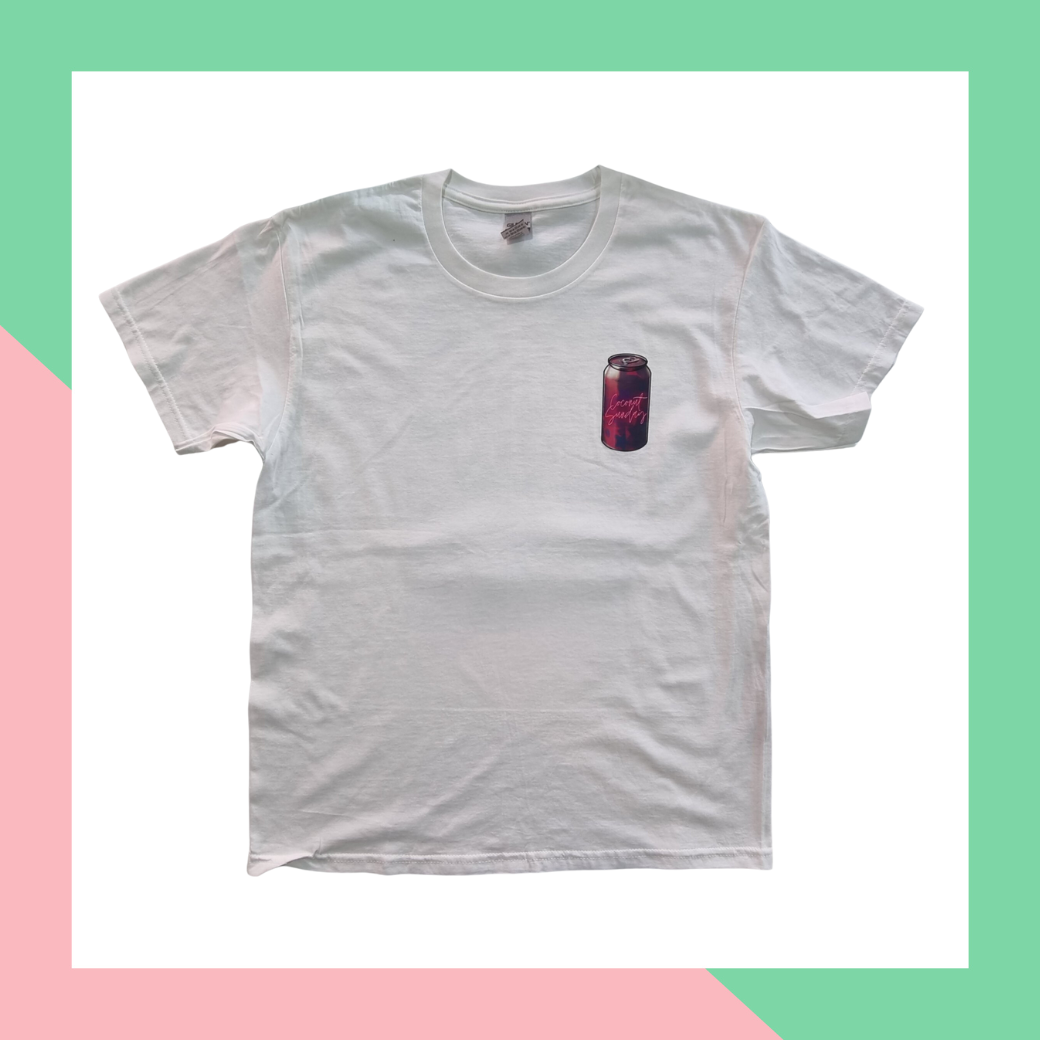 Limited Edition T-shirt “Coconut Sunday” 2023 Collection White