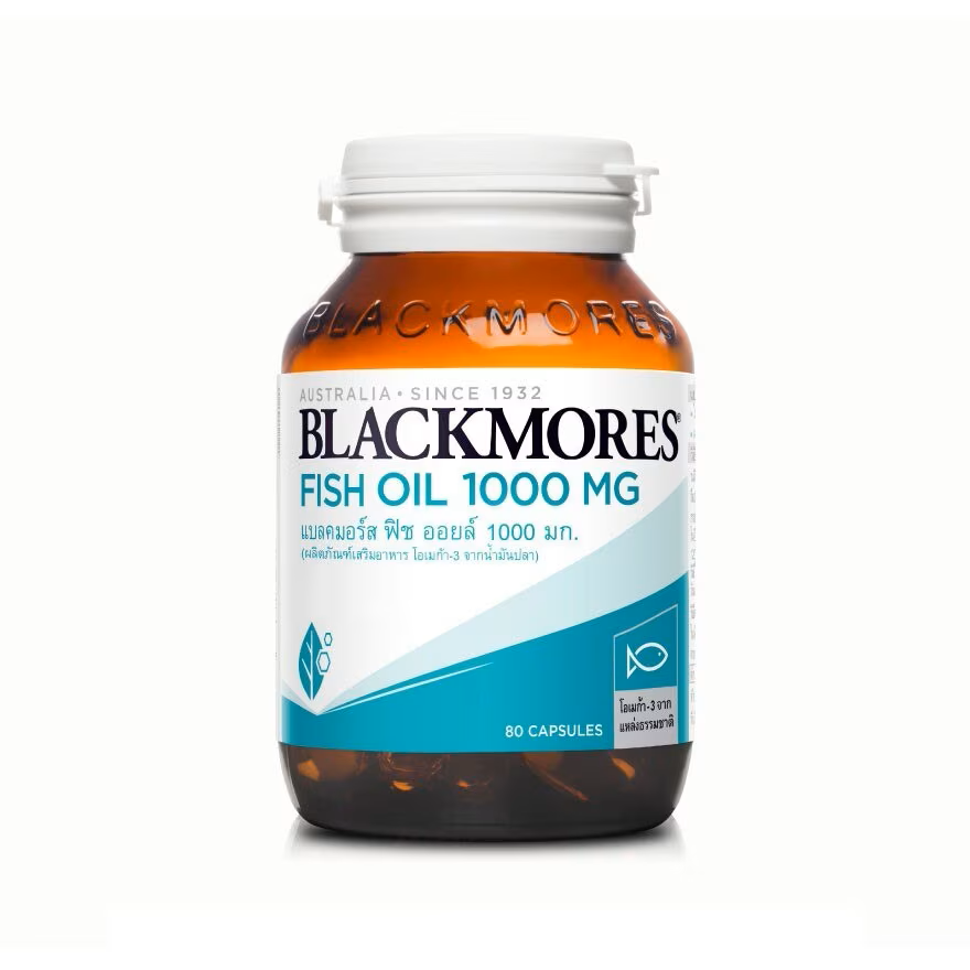 Blackmores Fish Oil 1000 Mg 80 เเคปซูล