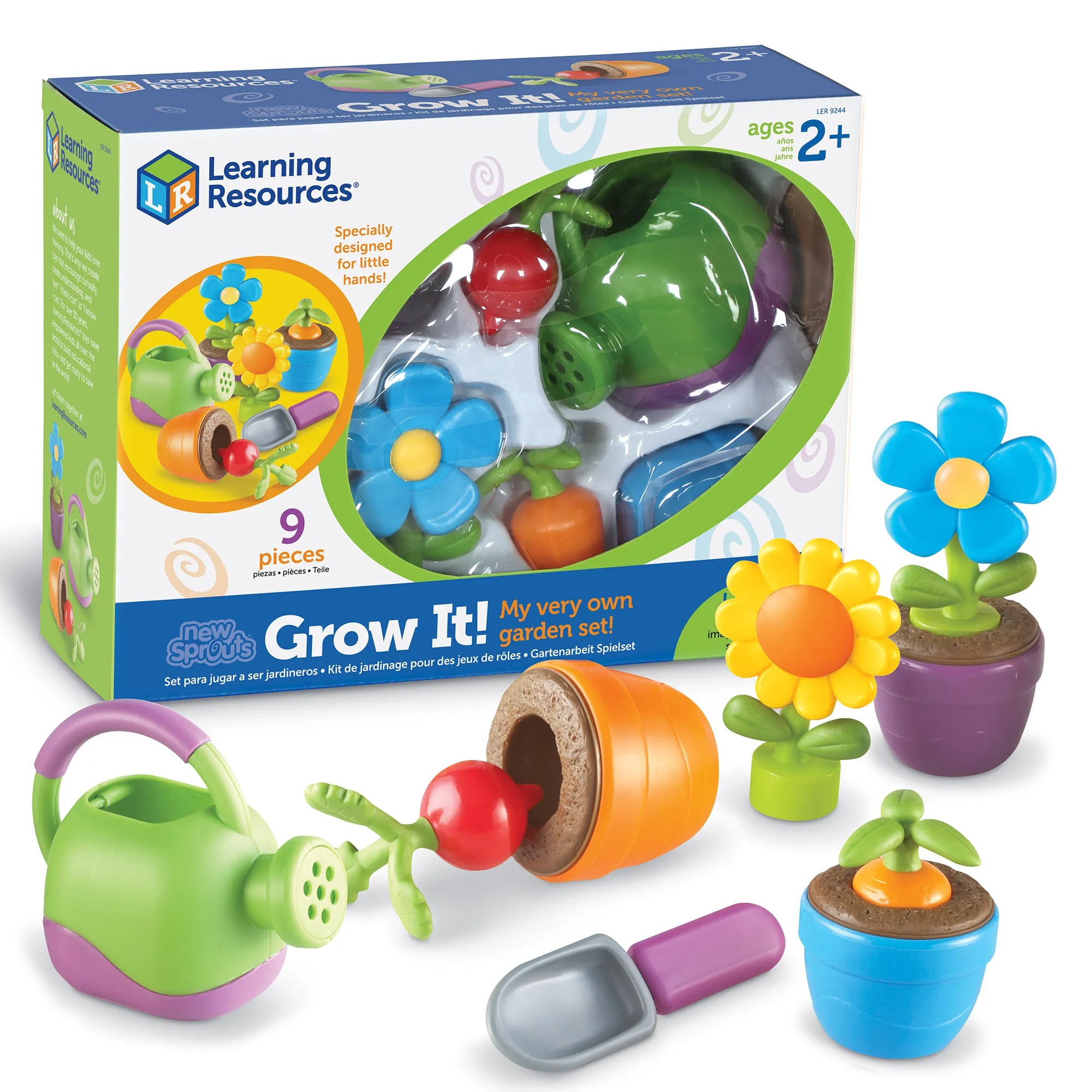 [อายุ 2+] ชุดสวนน้อยของหนู (GROW IT) [Learning Resources]