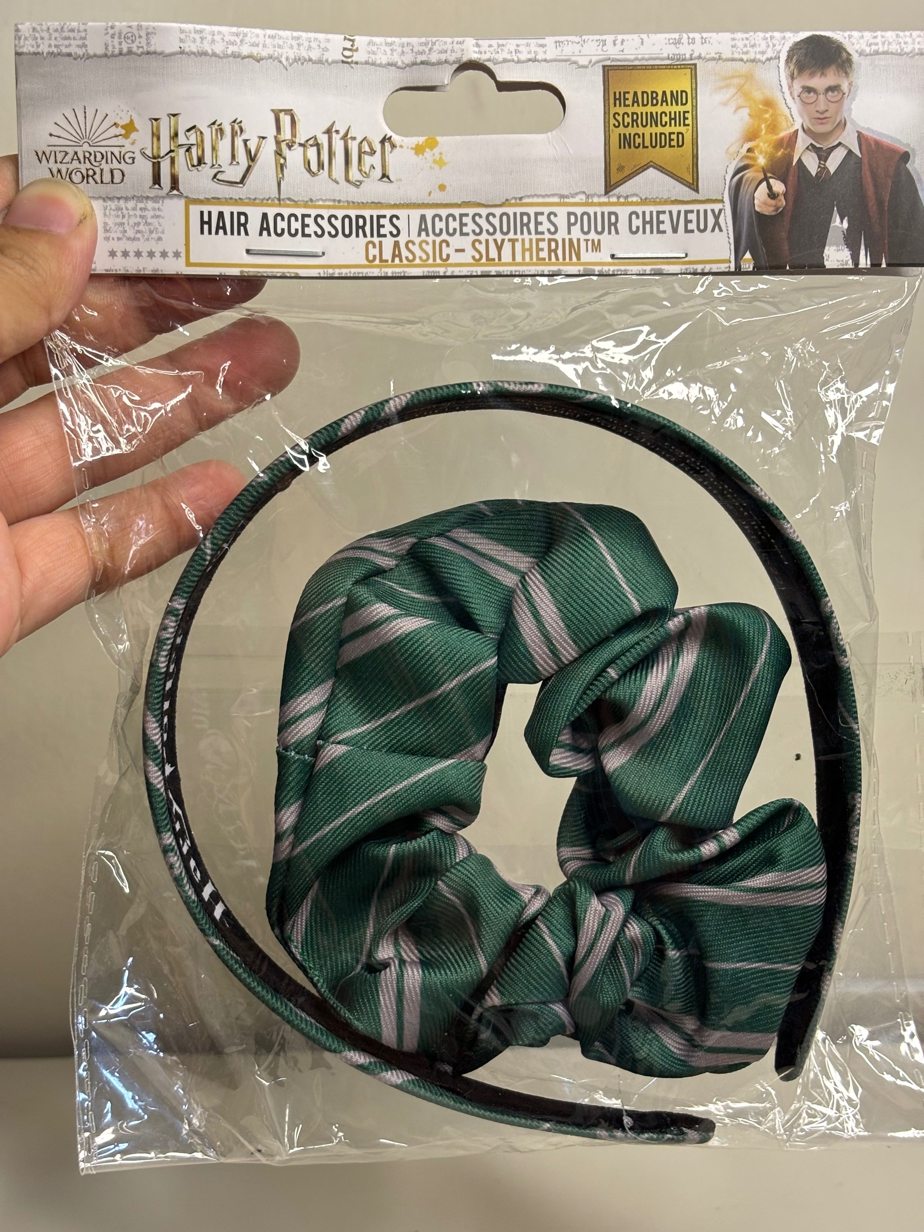 ⚡️ พร้อมส่ง ชุดที่คาดผม+ยางมัดผมบ้านสลิธีริน Cinereplicas