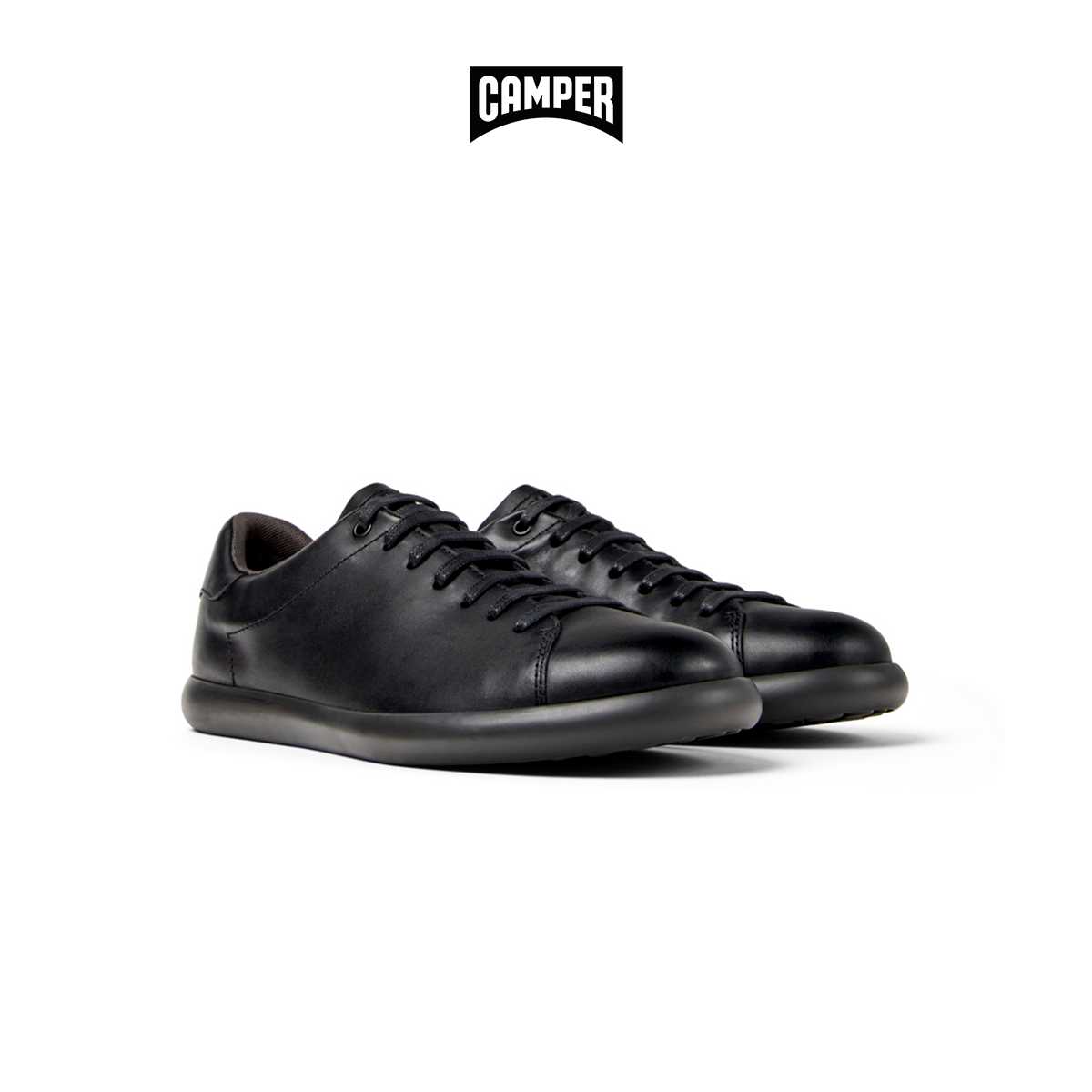 CAMPER รองเท้าผ้าใบ ผู้ชาย รุ่น Pelotas Soller สีดำ ( SNK -  K101003-001 )
