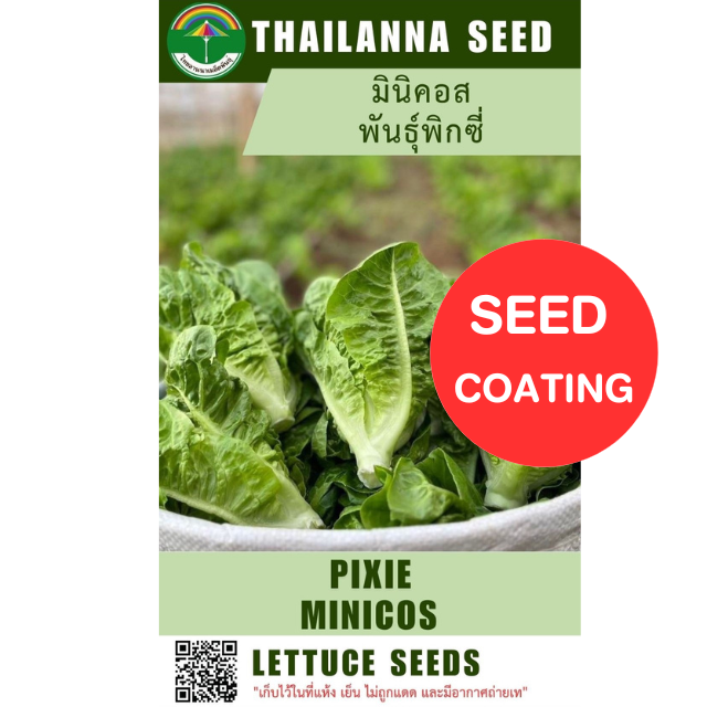 มินิคอส พันธุ์พิกซี่ ( ขนาด 10 กรัม ) ( เมล็ดเคลือบ ) รหัสสินค้า SC 2021