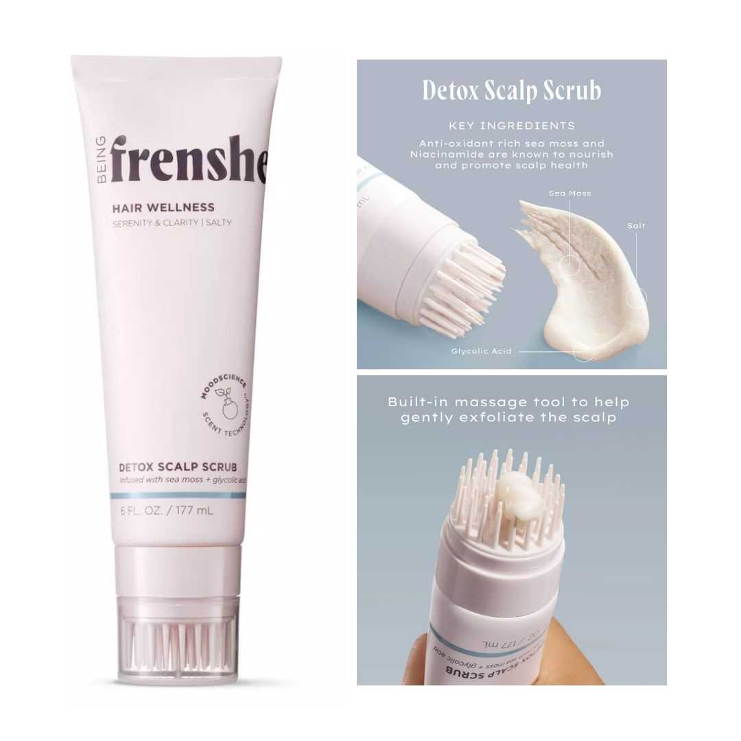 Being Frenshe Detox Salty Scalp Scrub จากอเมริกา พร้อมส่ง