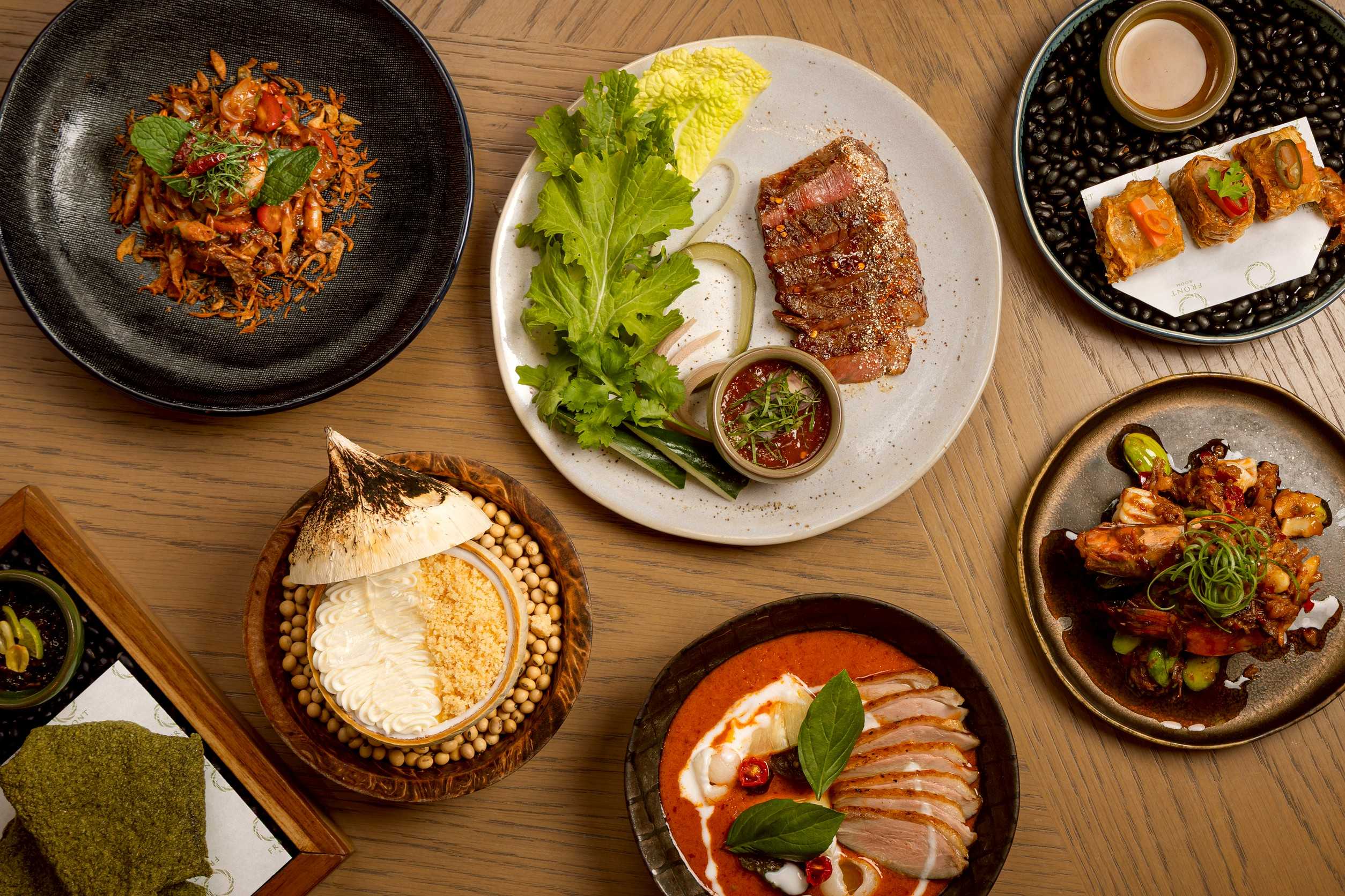 Front Room Signature Set Menu