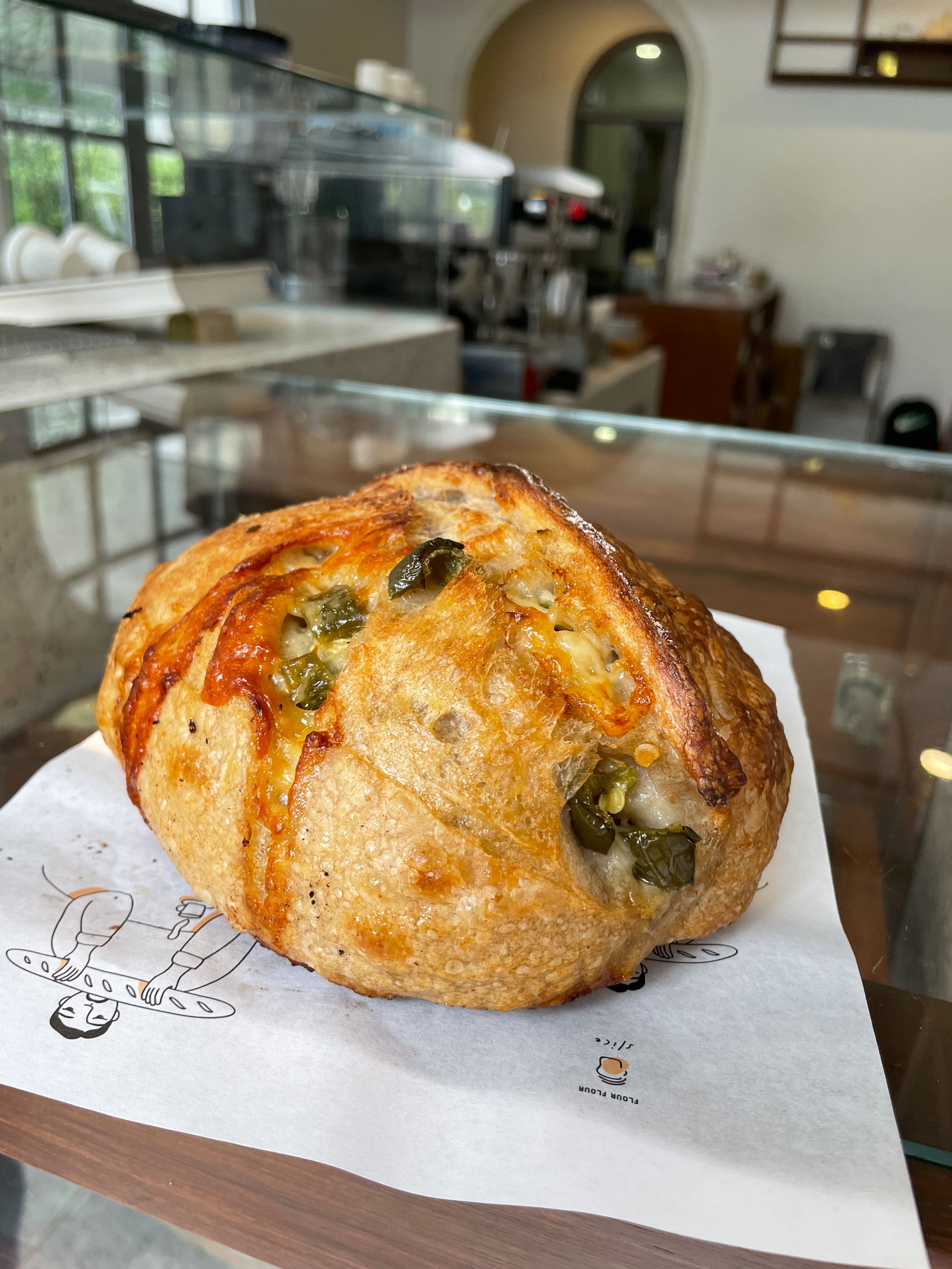 Cheddar Jalapeño Sourdough 
