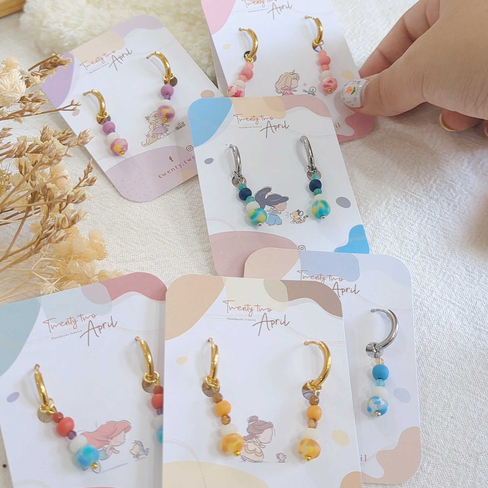 Princess collection ต่างหูเจ้าหญิง 👑💖✨