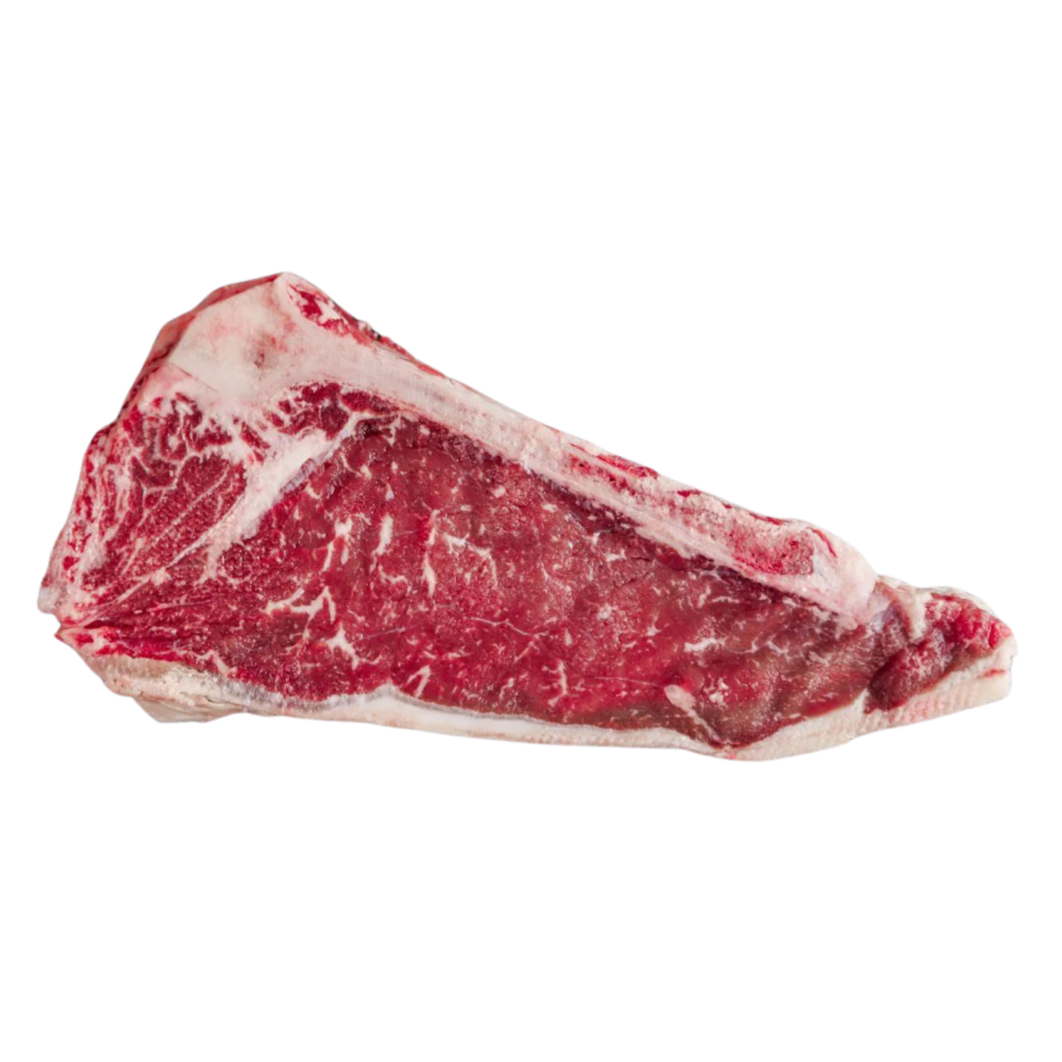 Black Angus Steer Striploin Bone In Frozen – 350gr +/-