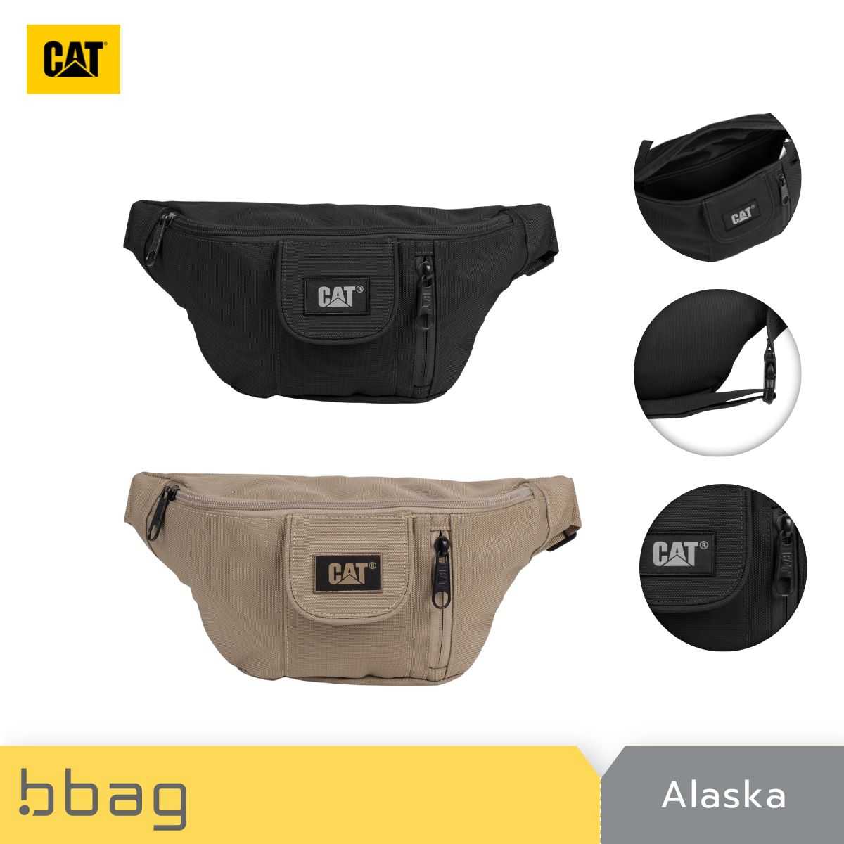 Caterpillar : กระเป๋าคาดเอว/คาดอก รุ่นอลาสก้า (Alaska) 84558