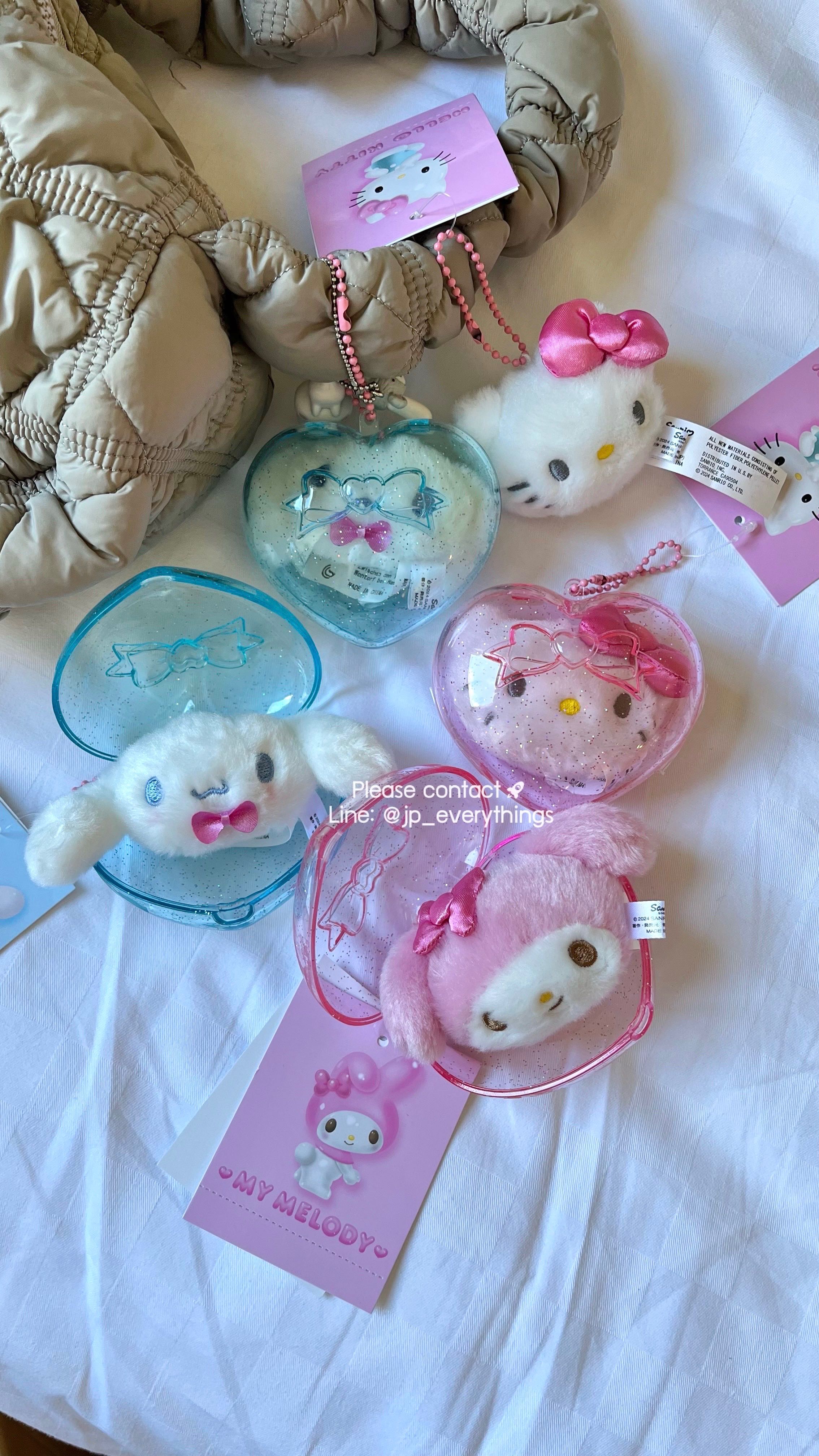 พวงกุญแจพร้อมเคสหัวใจ (พร้อมส่ง)