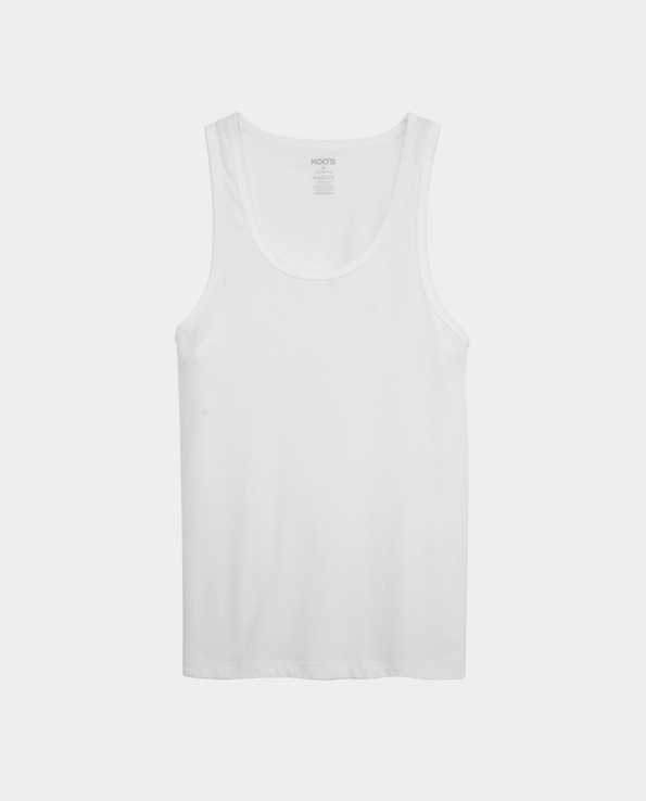 เสื้อกล้าม Jersey Tank - White