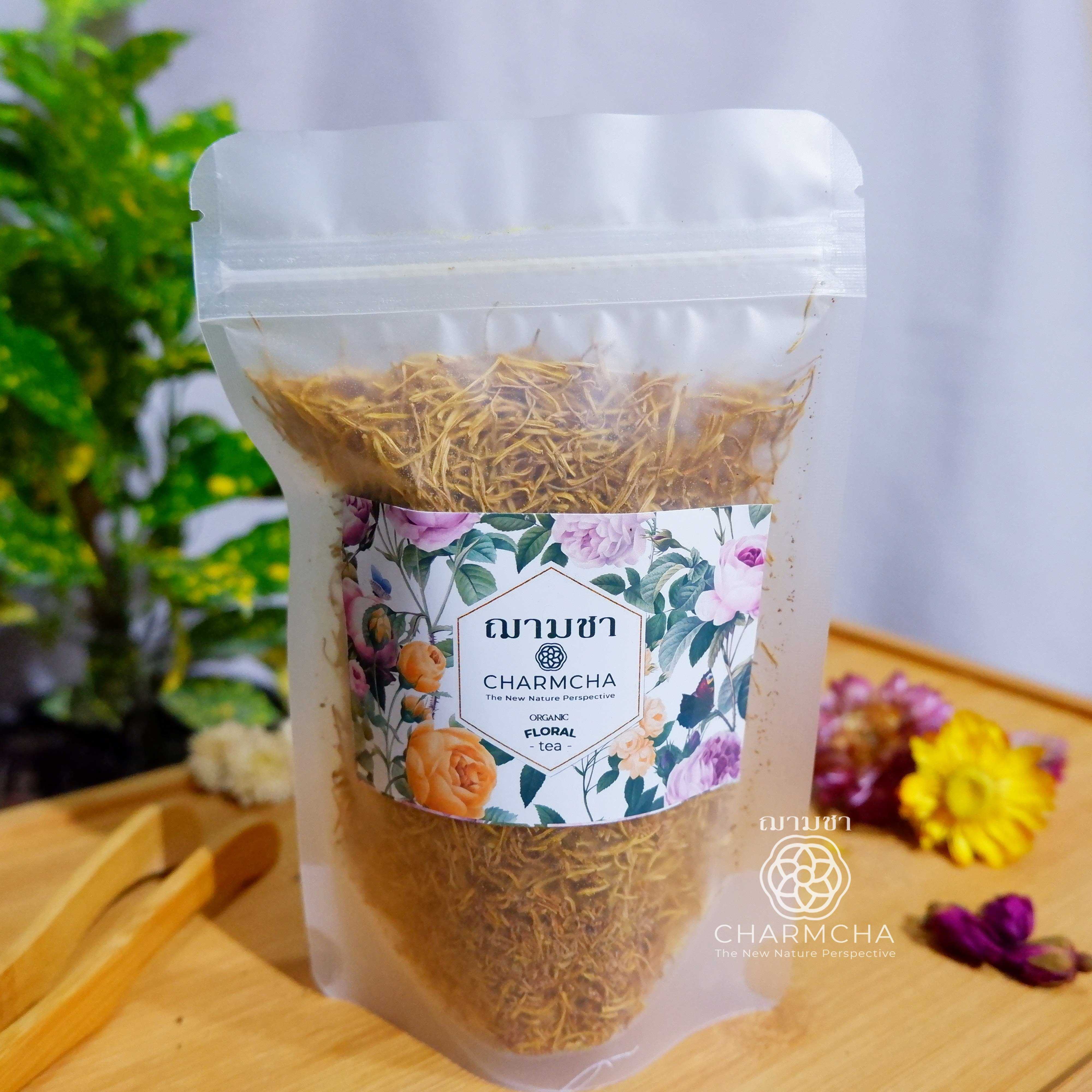 ชาเกสรบัวหลวง (Lotus stamen Flower Tea) ใช้บำรุงหัวใจ ทำให้ชุ่มชื่น บำรุงปอด บำรุงตับ