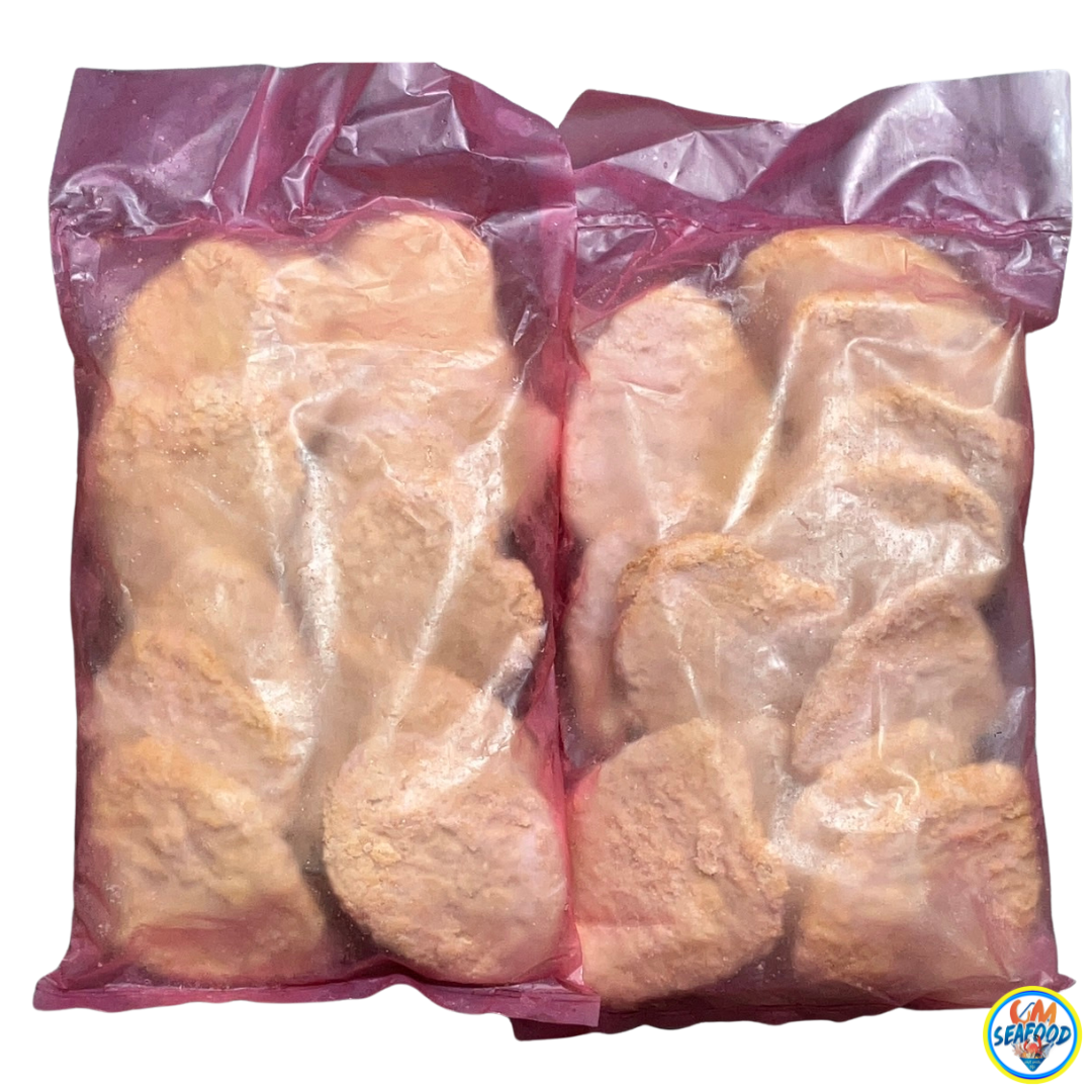 เบอร์เกอร์ แพ็คชมพู 1kg/p x 8p/กล่อง (ส่ง 40+75 บาท) (ส่ง 8+77 บาท)