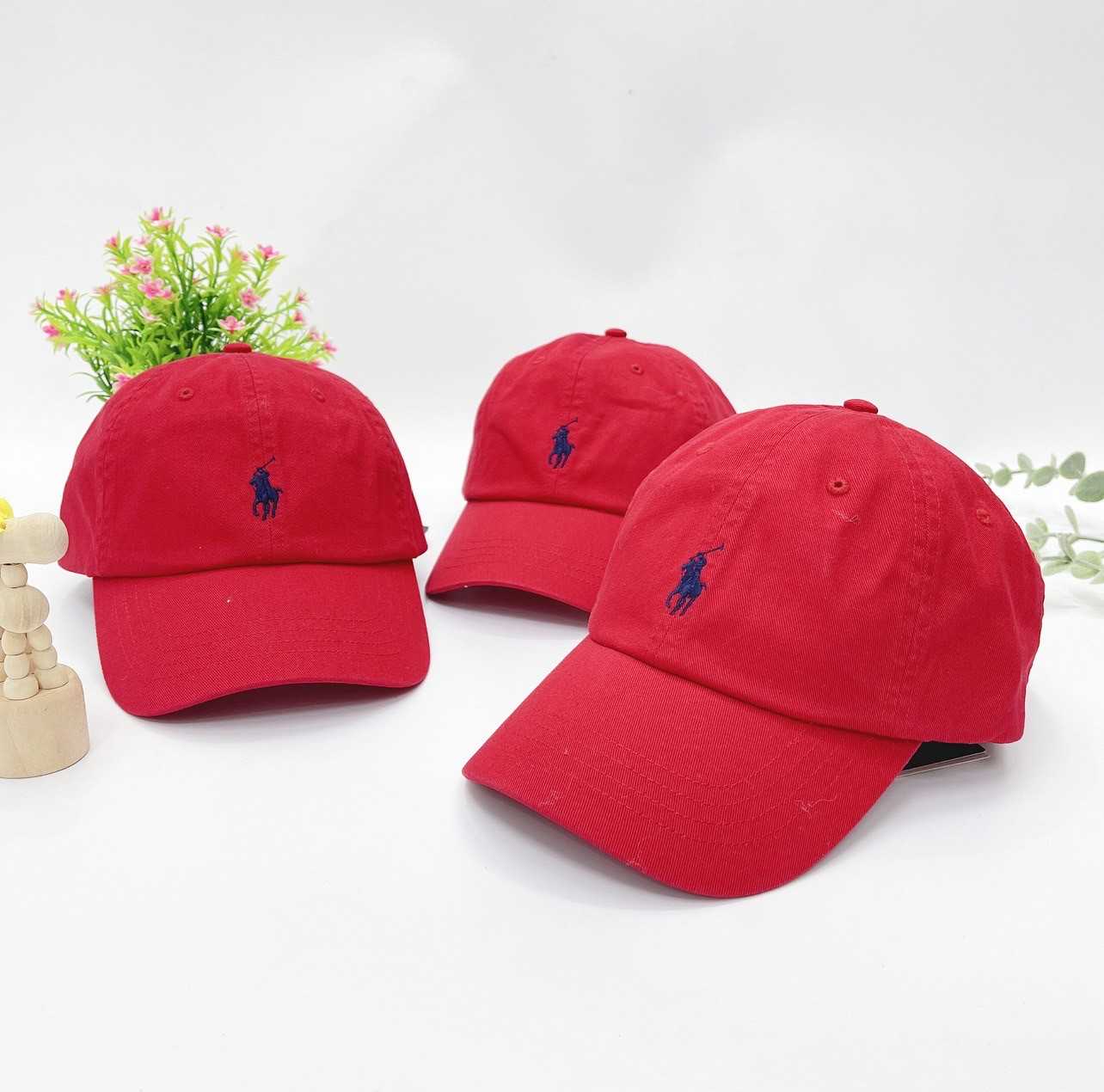Ralph Lauren Chino Cap (Red)