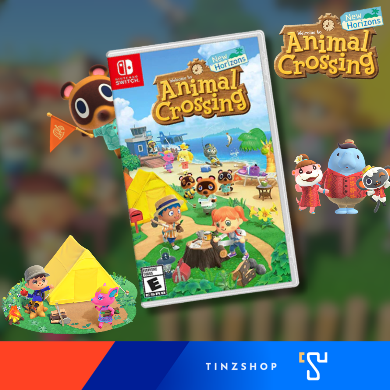 Nintendo Switch Game Animal Crossing New Horizons  / Zone Asia English