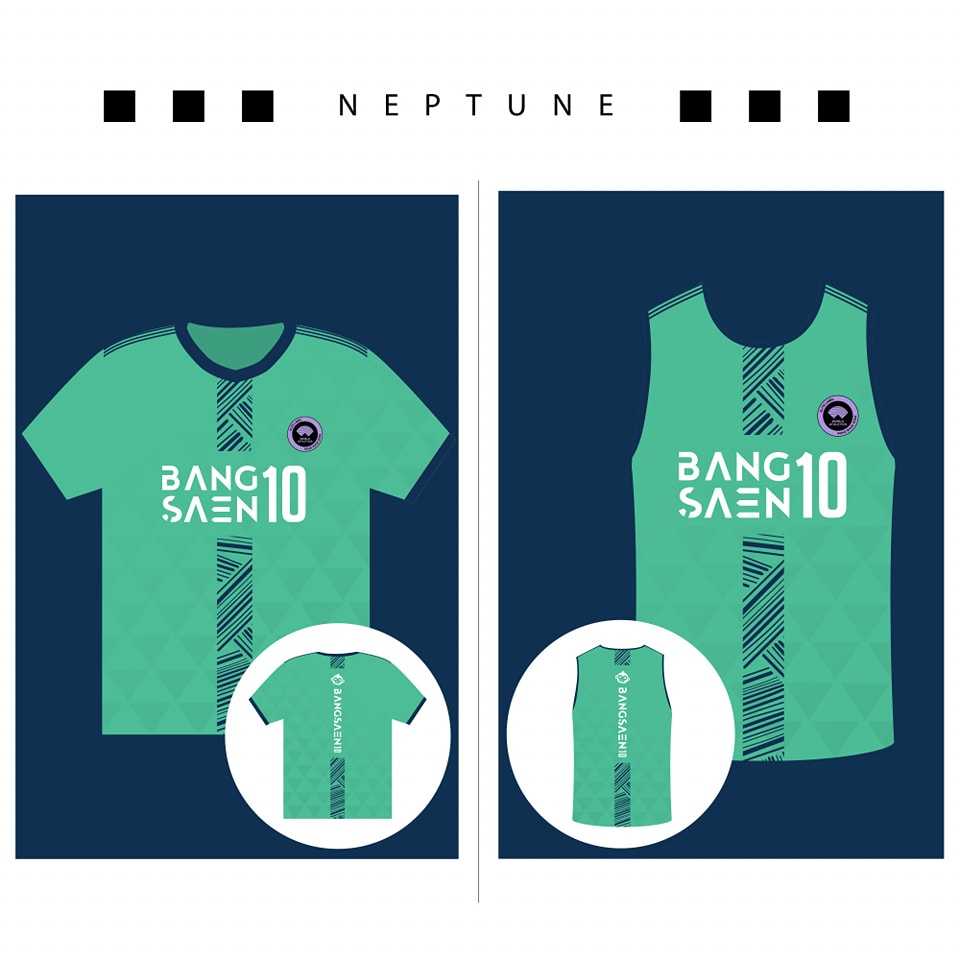 BS10-2024 - เสื้อที่ระลึกสีมิ้นท์ รุ่น Neptune