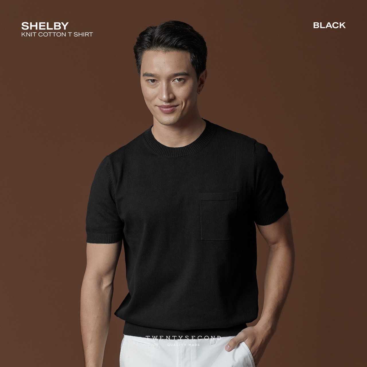 TEE SHELBY KNIT - BLACK