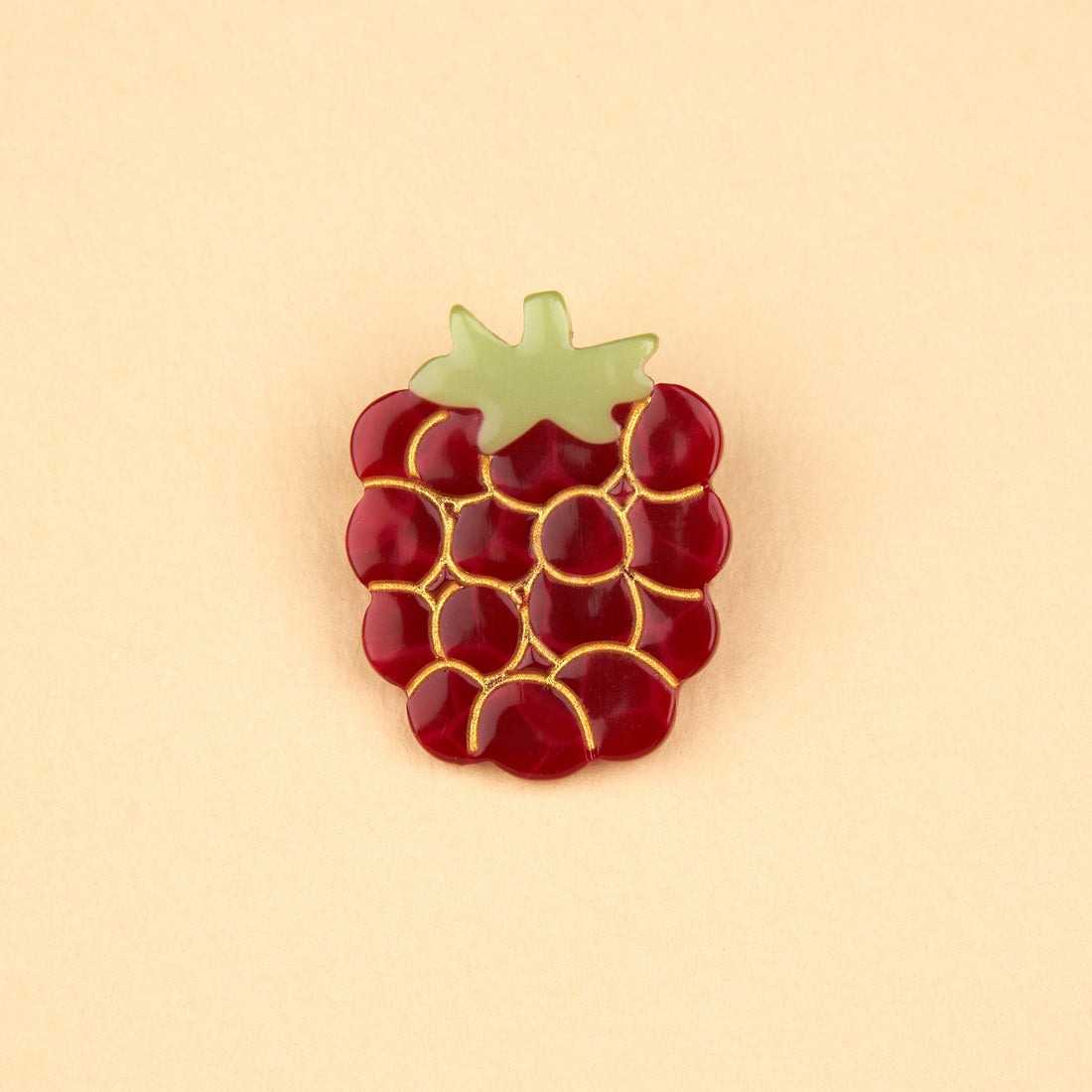 Coucou Suzette Brooch - Raspberry