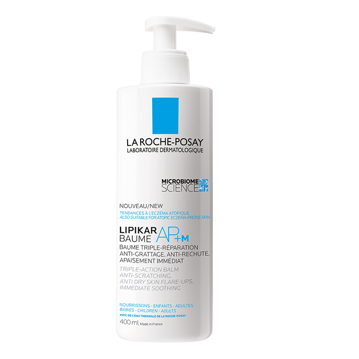 Lipikar Baume AP+M 400 ml สำหรับผิวแห้ง แพ้ง่าย อายุยาว