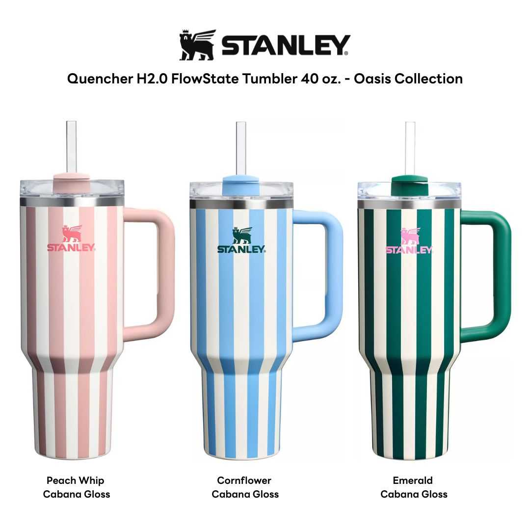 :: Pre-Order :: Stanley Oasis Collection Quencher H2.0 FlowState Tumbler ขนาด 40 oz. จากอเมริกา