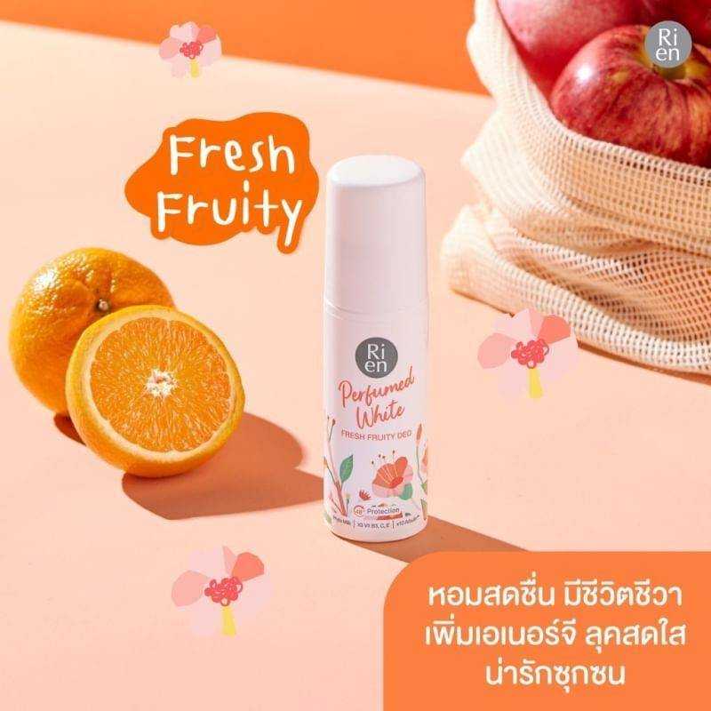 โรลออนน้ำหอม หอมฉ่ำ มั่นใจสุดวงแขน😍  🧡 ดีโอ ขนาด 30 มล.  กลิ่น Fresh Fruity (สีส้ม)