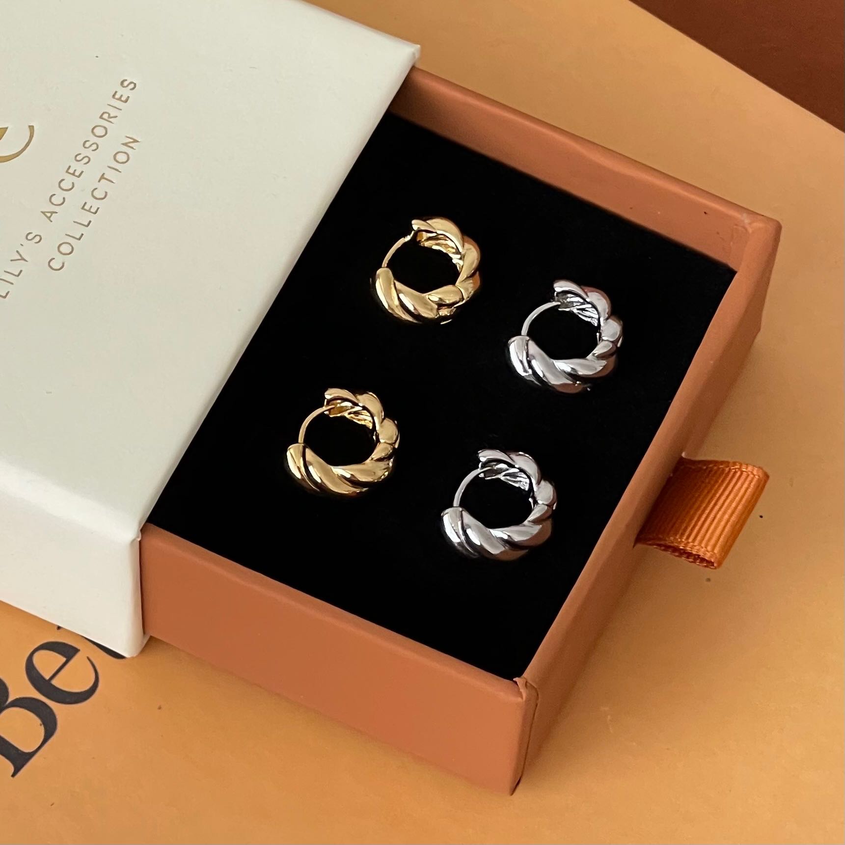 Twist Hoop Earrings