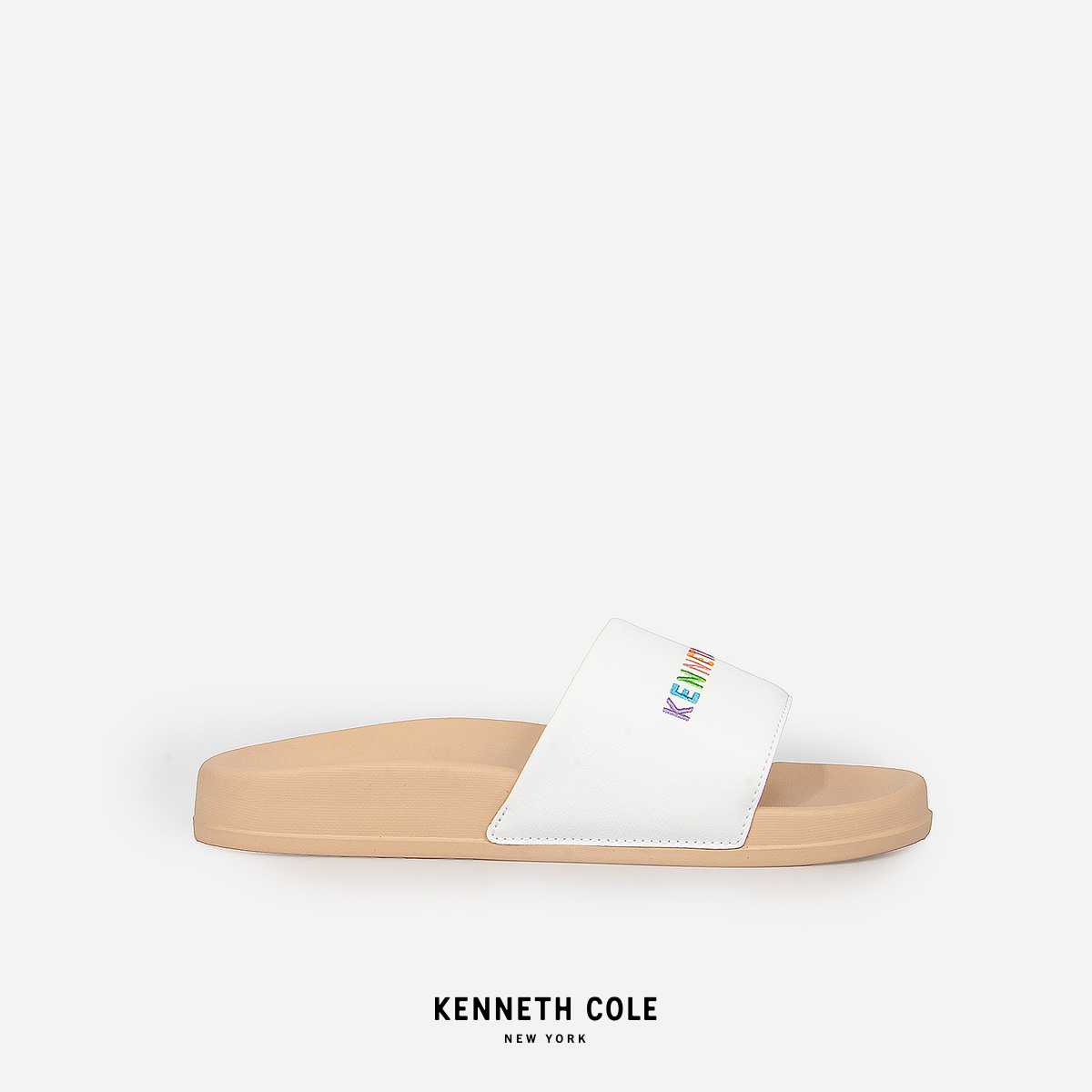 KENNETH COLE รองเท้าแตะผู้หญิง รุ่น JOY WHITE สีขาว ( SAN - RS91067SY-110 )