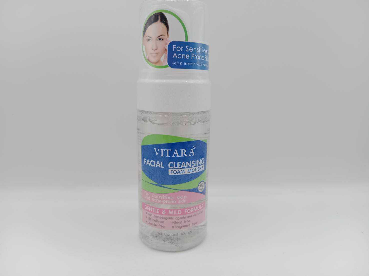 Vitara Facial Cleansing Foam Mousse 100ml