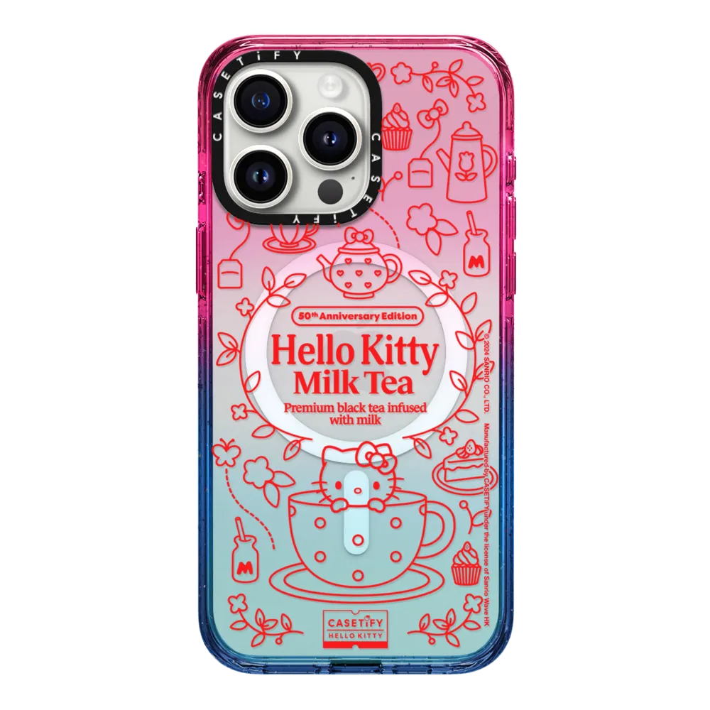 [พร้อมส่ง] CASETiFY | Hello Kitty Milk Tea Case