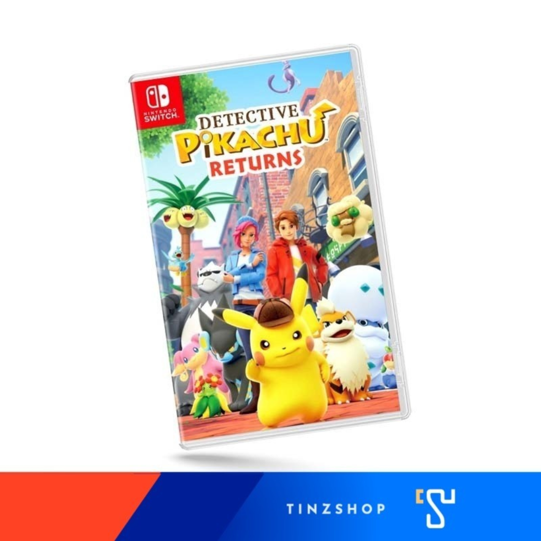 Nintendo Switch Game Detective Pikachu Returns Zone Asia / English