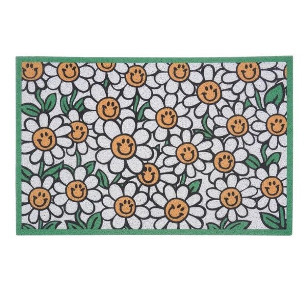 พรมดักฝุ่น / ดอกไม้ยิ้ม 60x90cm.