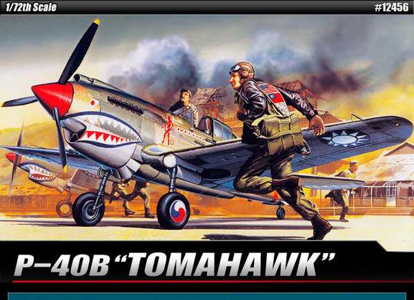 1/72 P-40B