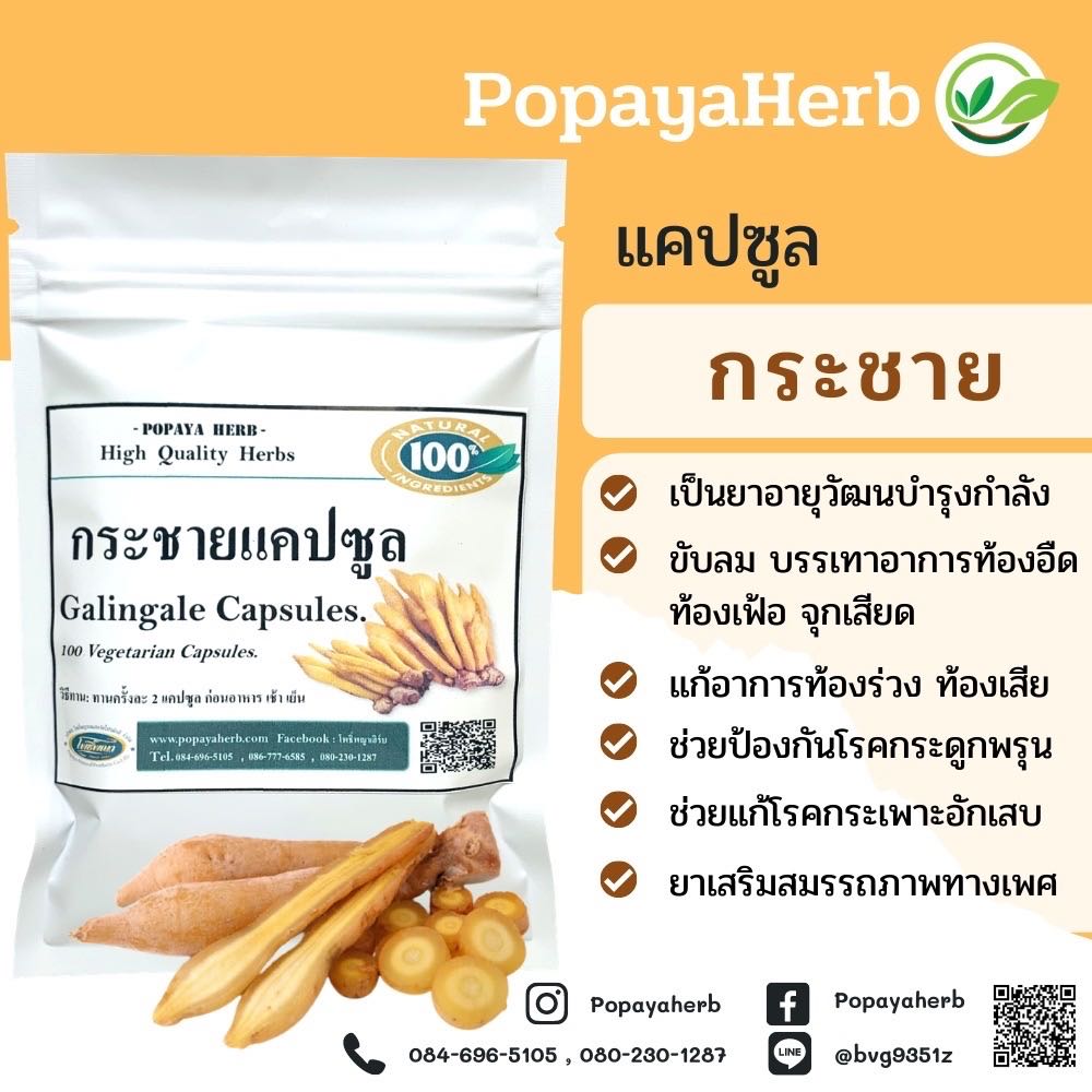 แคปซูล กระชาย