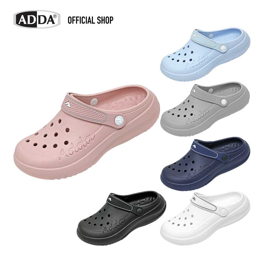 ADDA รองเท้าแตะ รองเท้าลำลอง แบบสวมหัวโต สำหรับผู้หญิง รุ่น 58U02W1 (ไซส์ 4 - 6)