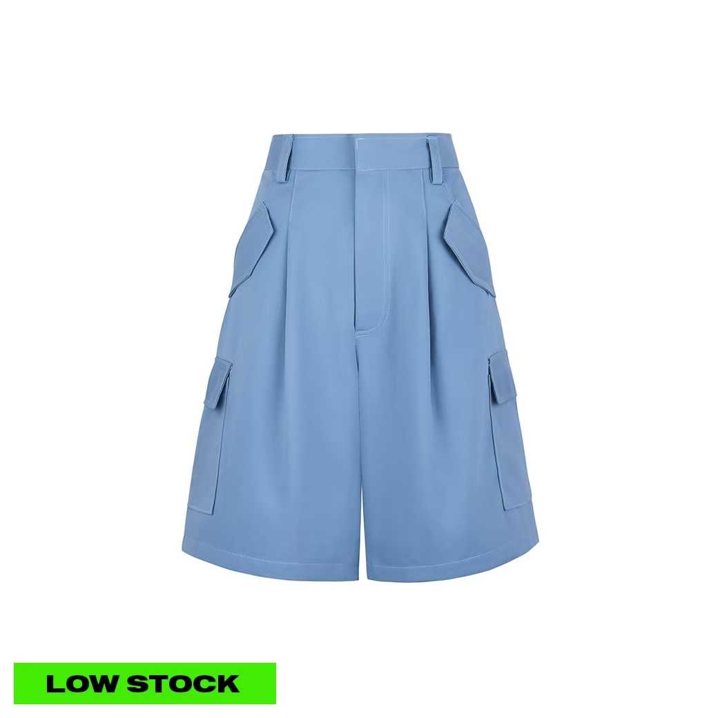 (DROP 3) KINSLEY CARGO SHORTS - BLUE