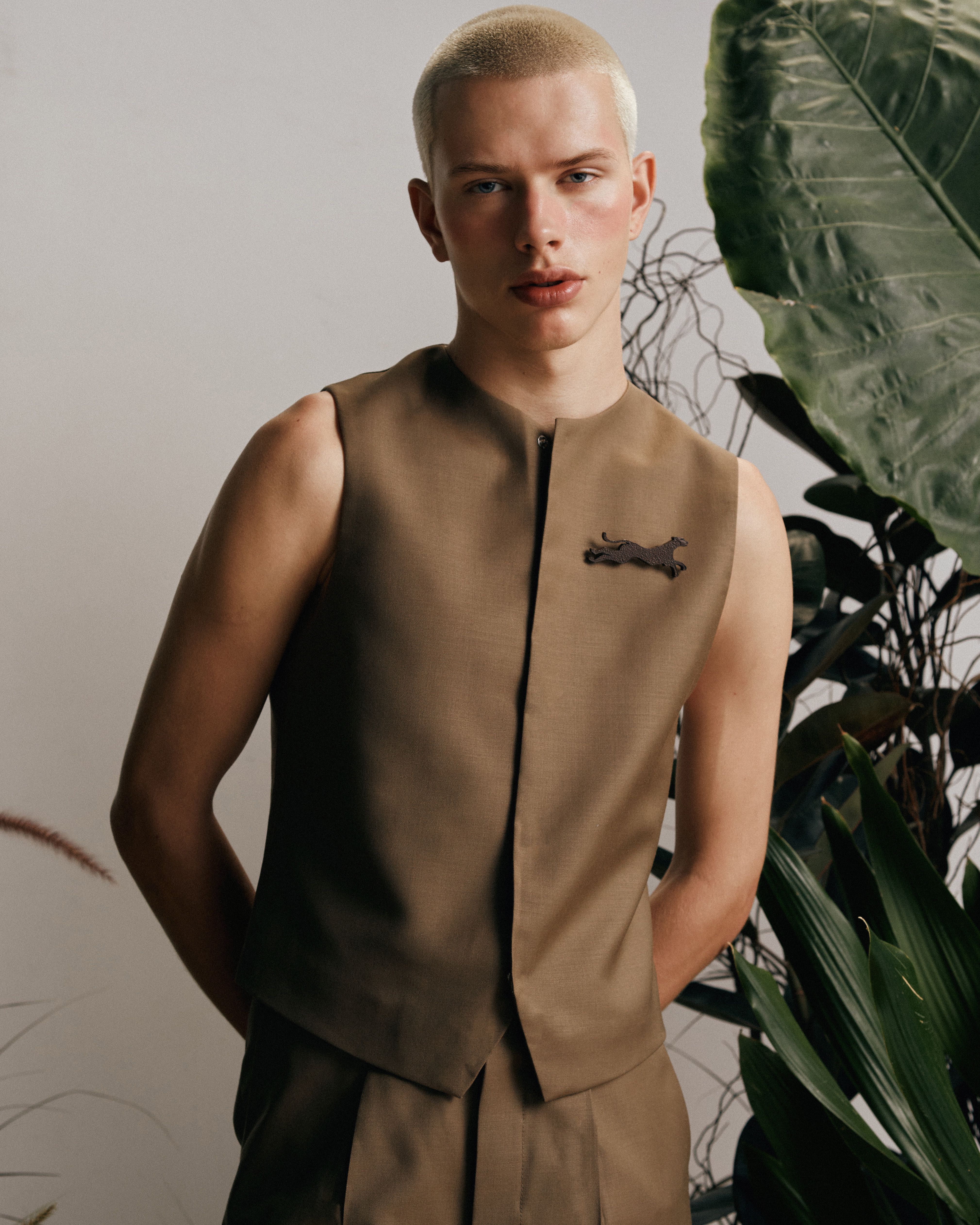 Brown Vest