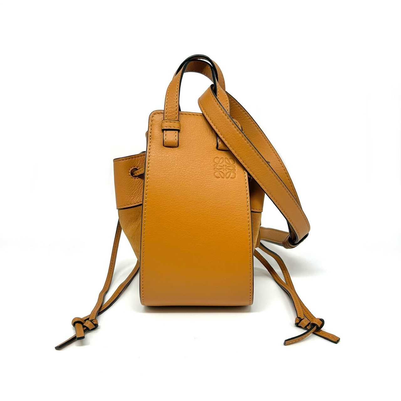 Loewe Hammock mini tan calf/suede ghw dc19