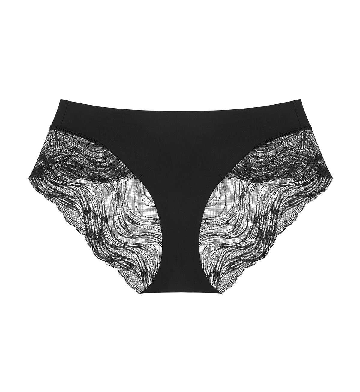 50% Triumph 10218412 Secret Slimming Hipster-R 0004 กางเกงชั้นในรูปแบบฮิปเตอร์ สีดำ