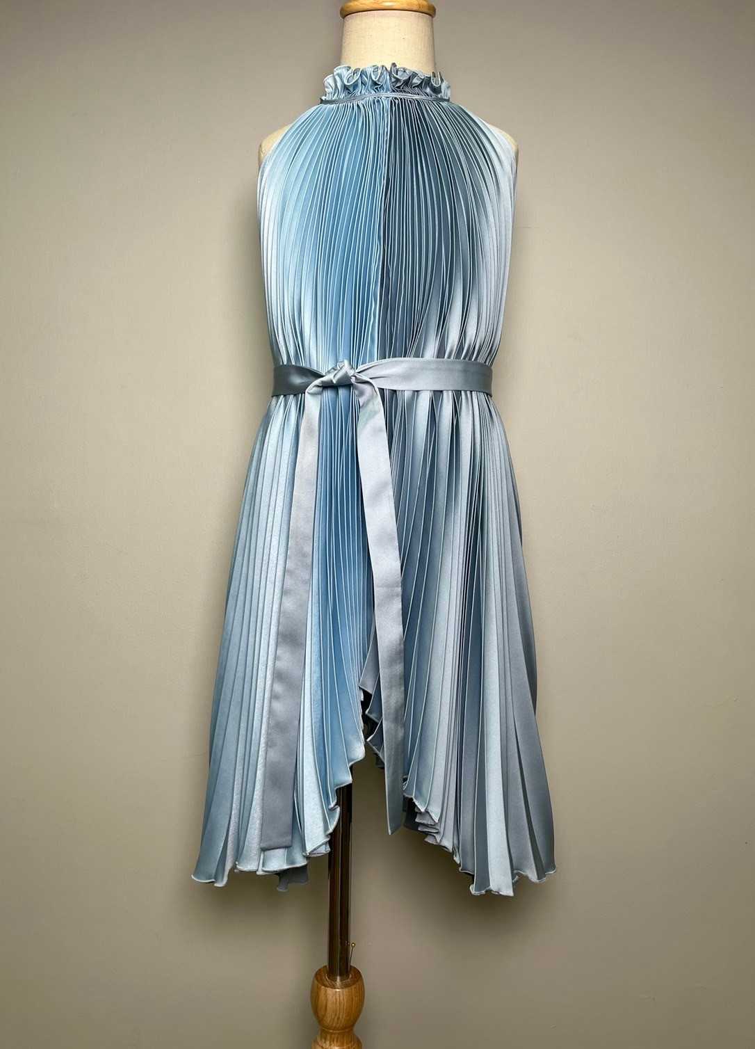 Baby Bell 2 tone dress - Sky Blue