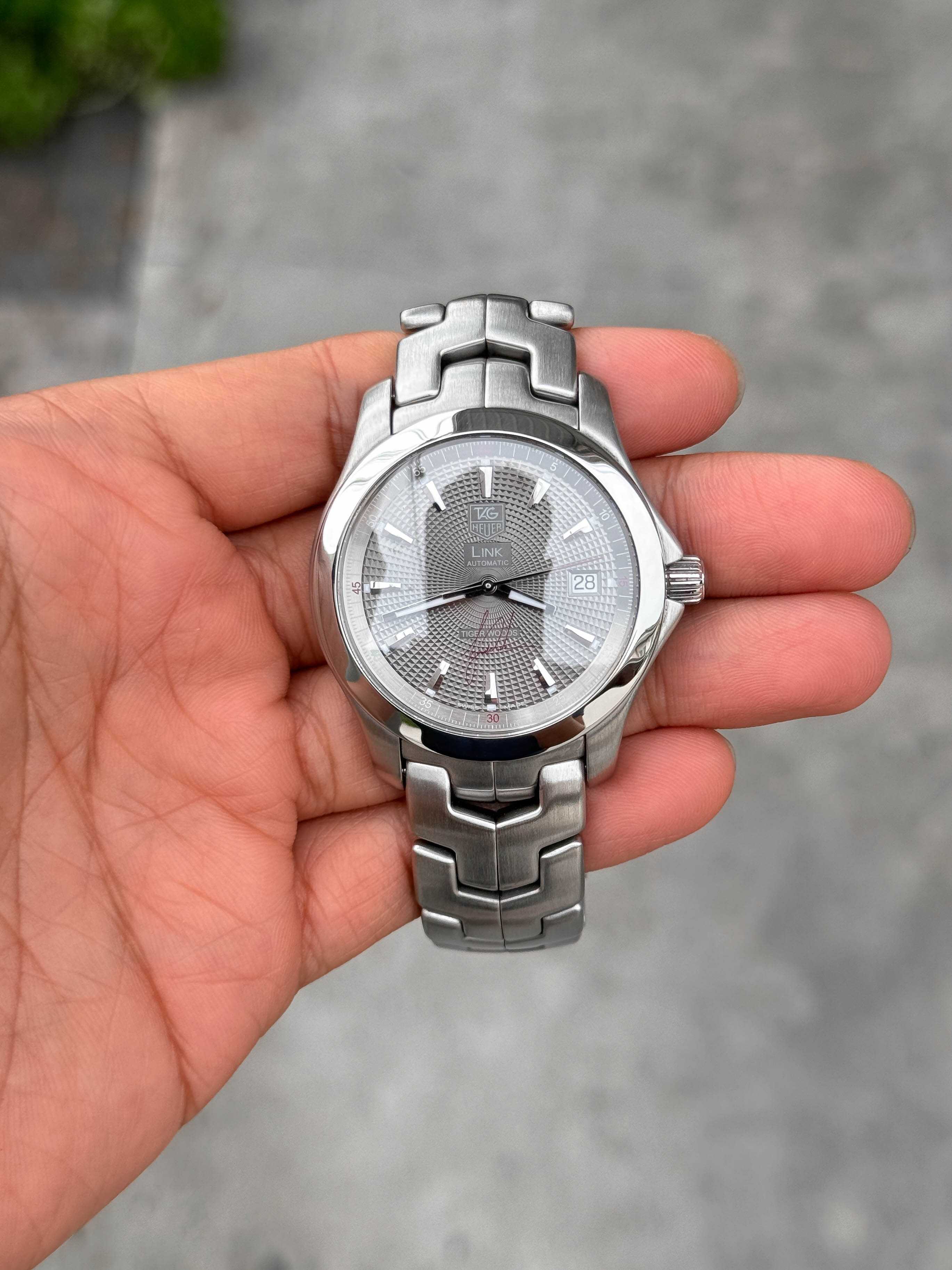 Tag Heuer Link Tiger Woods Limited Edition 5500 Automatic King Size