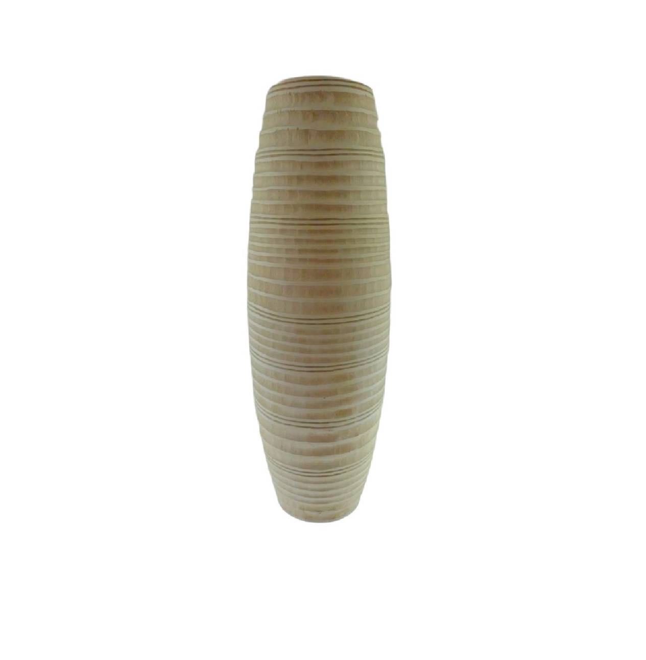 Vase Tsunami white 