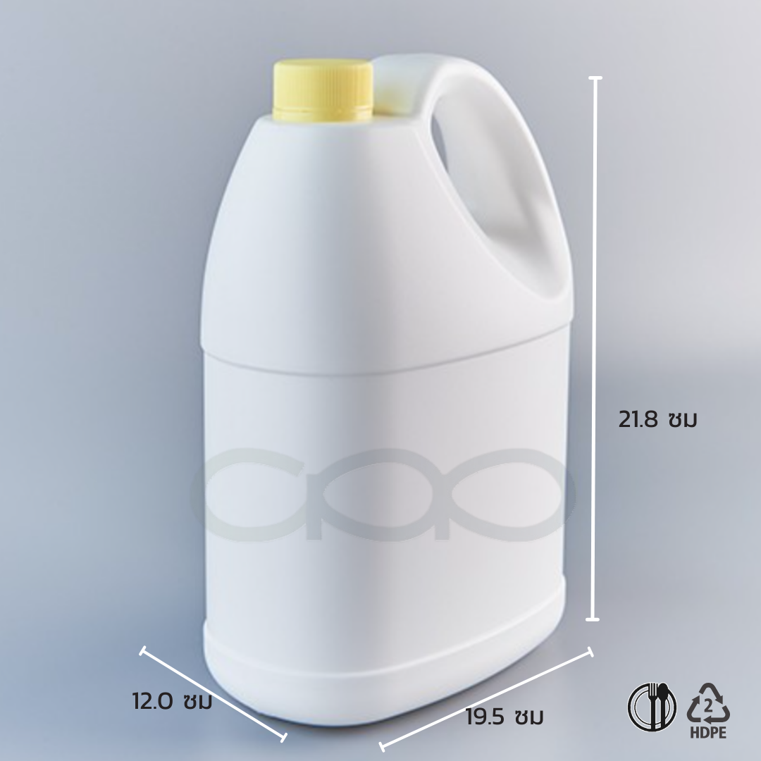 AGP-4L-แกลลอนเอนกประสงค์ 4L ทรงขวดน้ำยาซันไลต์ น้ำยาปรับผ้านุ่ม น้ำหนักขวด 190g
