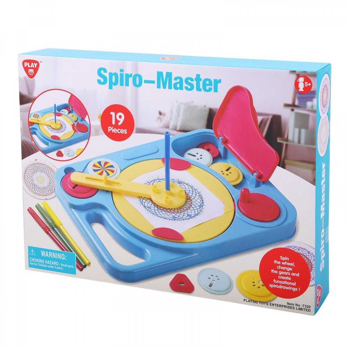 Playgo ของเล่นเสริมพัฒนาการ เครื่องลวดลายวน (PG-7320)	เครื่องลวดลายวน