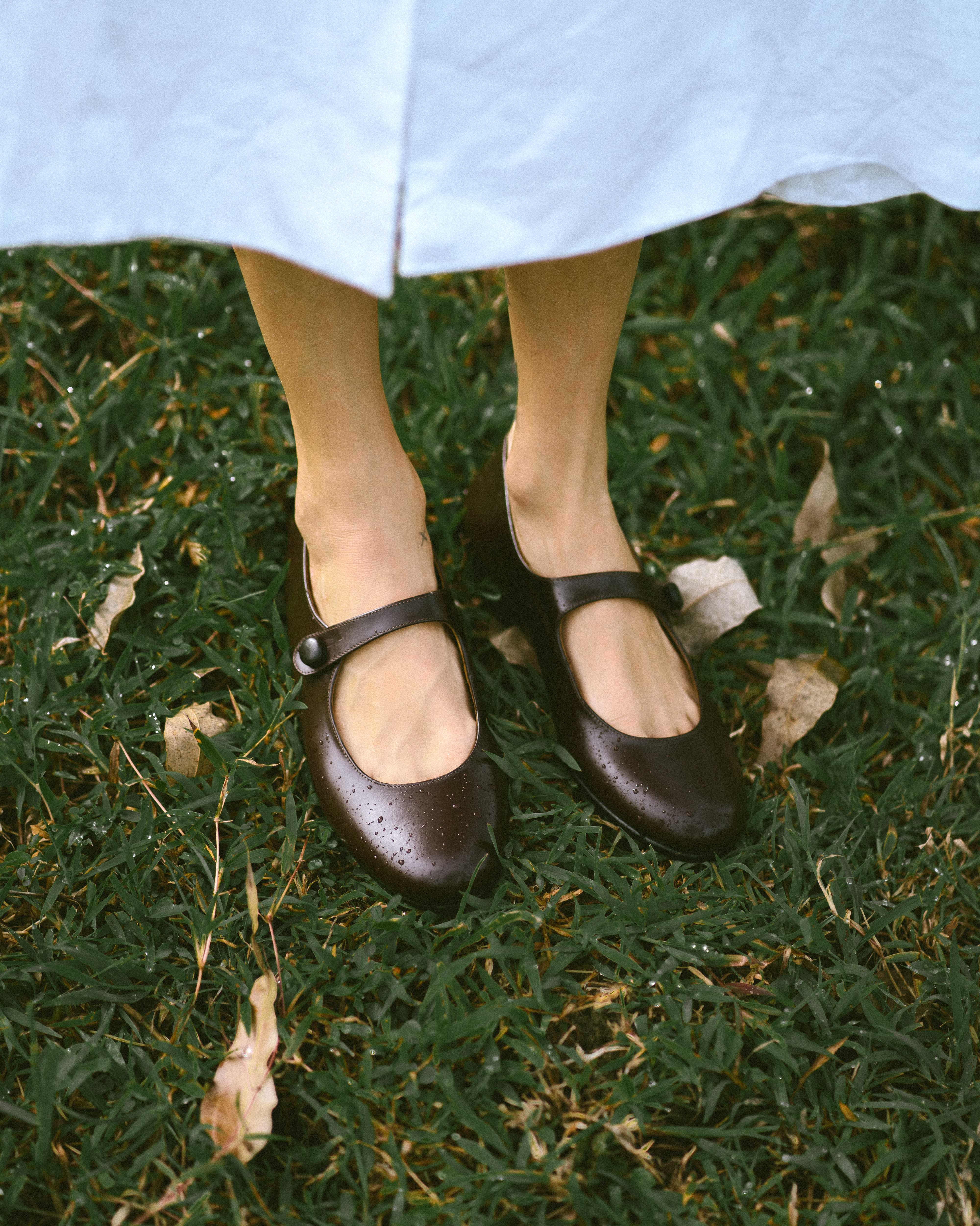 Mary Jane in smooth leather