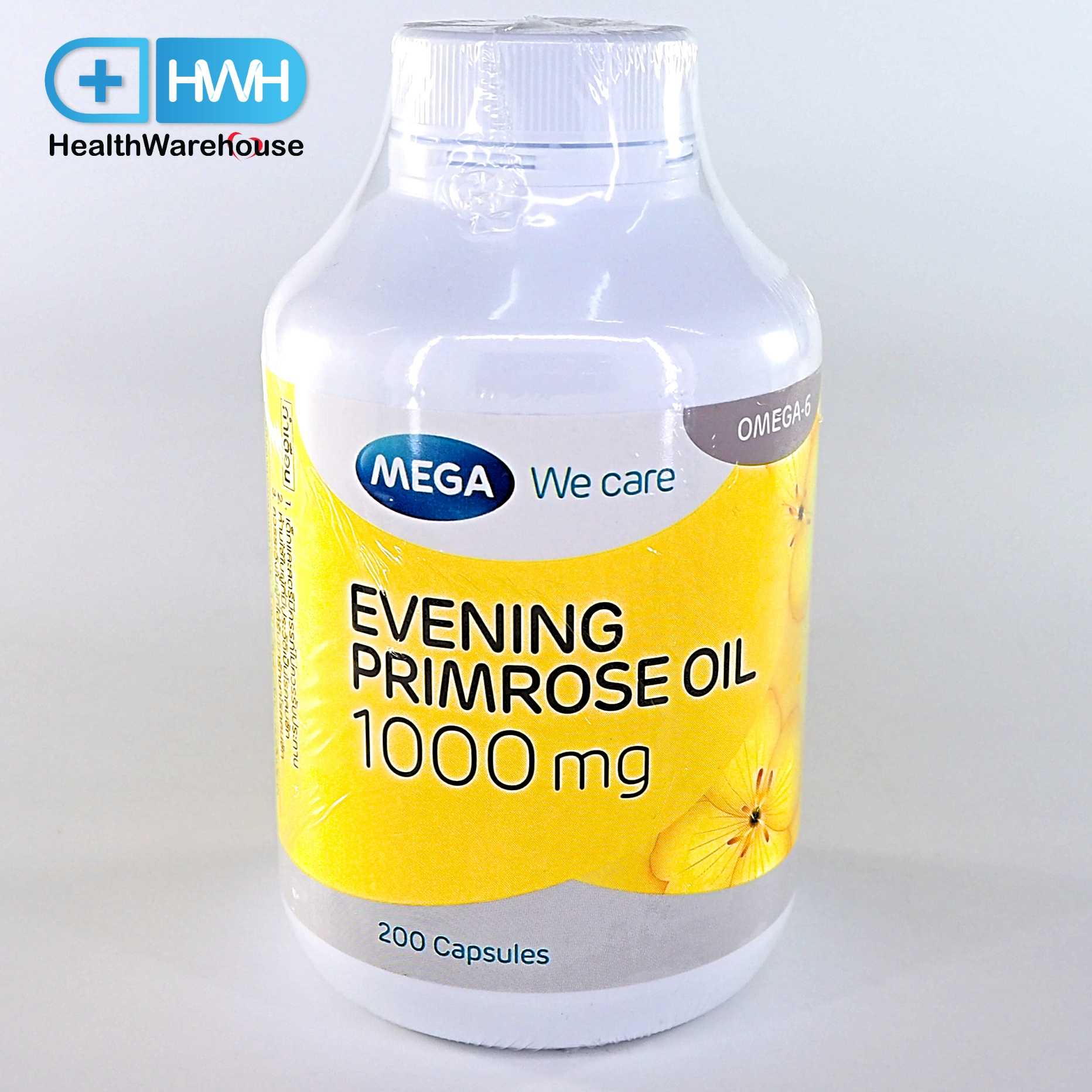 Mega We Care Evening Primrose Oil 1000mg 200 แคปซูล