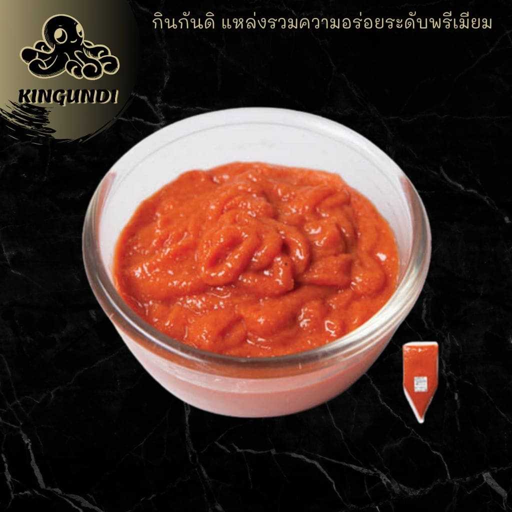 ไข่ปลาเมนไทโกะ ไข่ปลาค๊อตรสเผ็ด 300g. กินกันดิ ไข่ปลา อาหารญี่ปุ่น เมนไทโกะ (mentaiko)