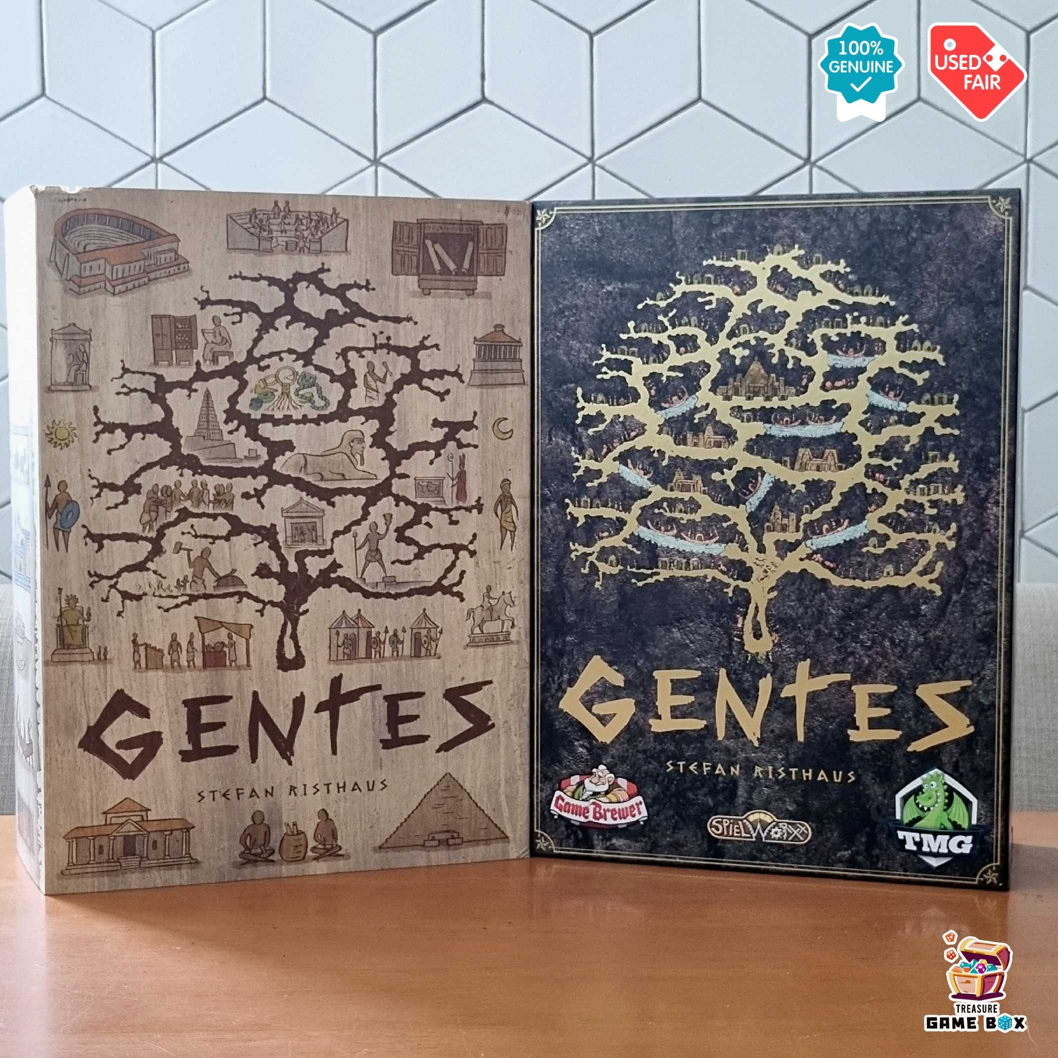Gentes Deluxified KS (ENG) [Used] [Board Game แท้]