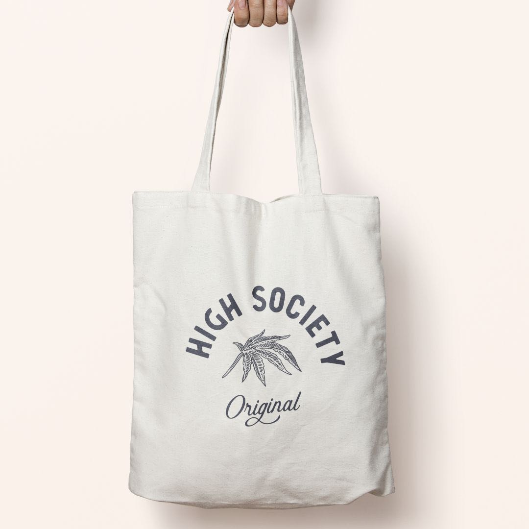 High Society Tote Bag